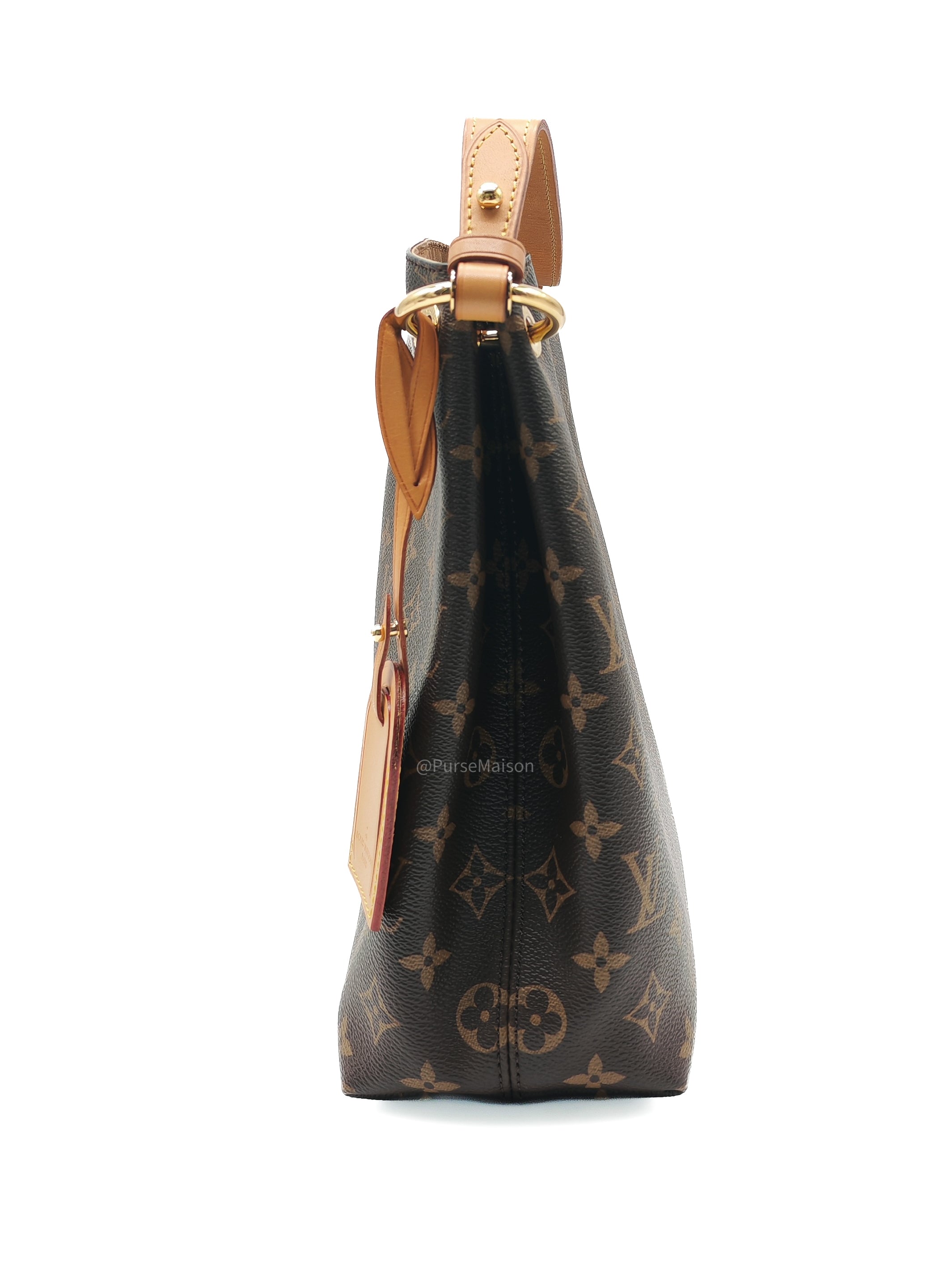 Louis Vuitton Graceful Hobo Bag PM in Monogram Canvas (Date code: MI0128)