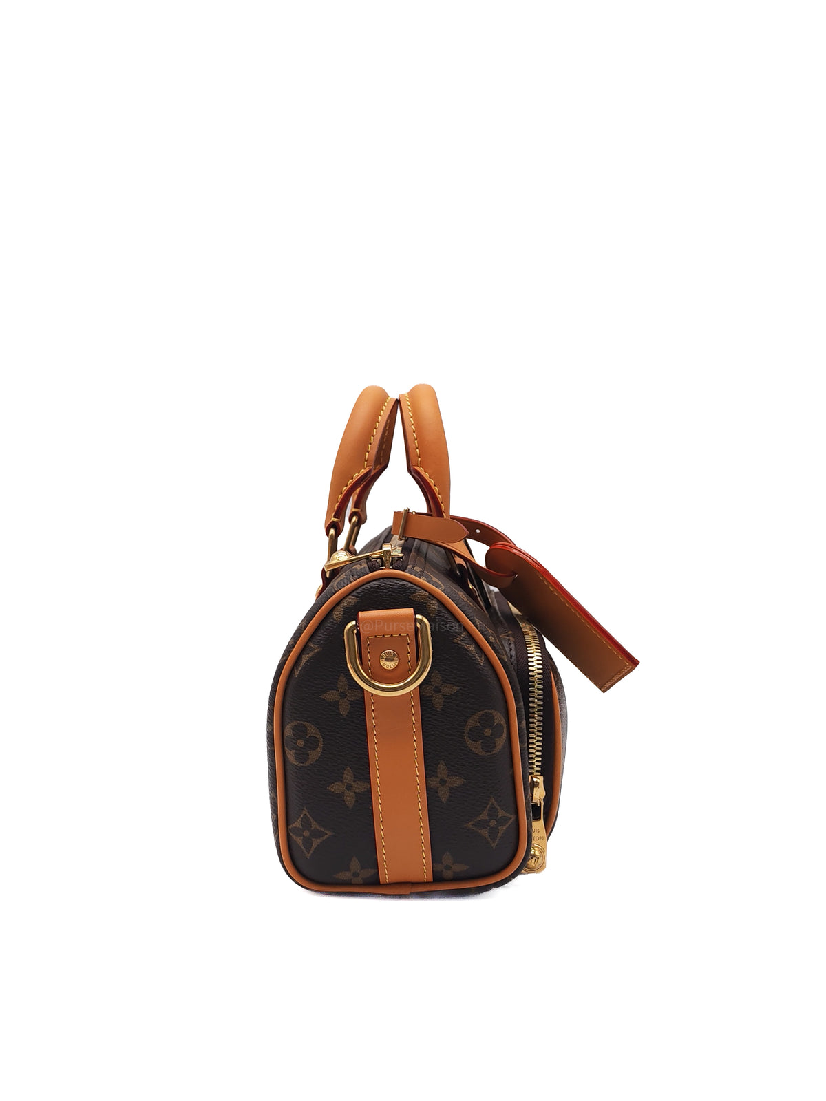 Louis Vuitton Keepall Bandouliere 25 in Monogram Canvas Top Handle Bag (Microchip)