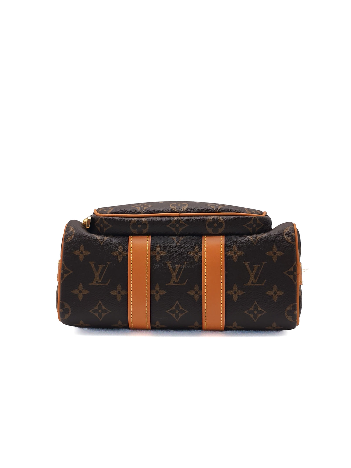 Louis Vuitton Keepall Bandouliere 25 in Monogram Canvas Top Handle Bag (Microchip)