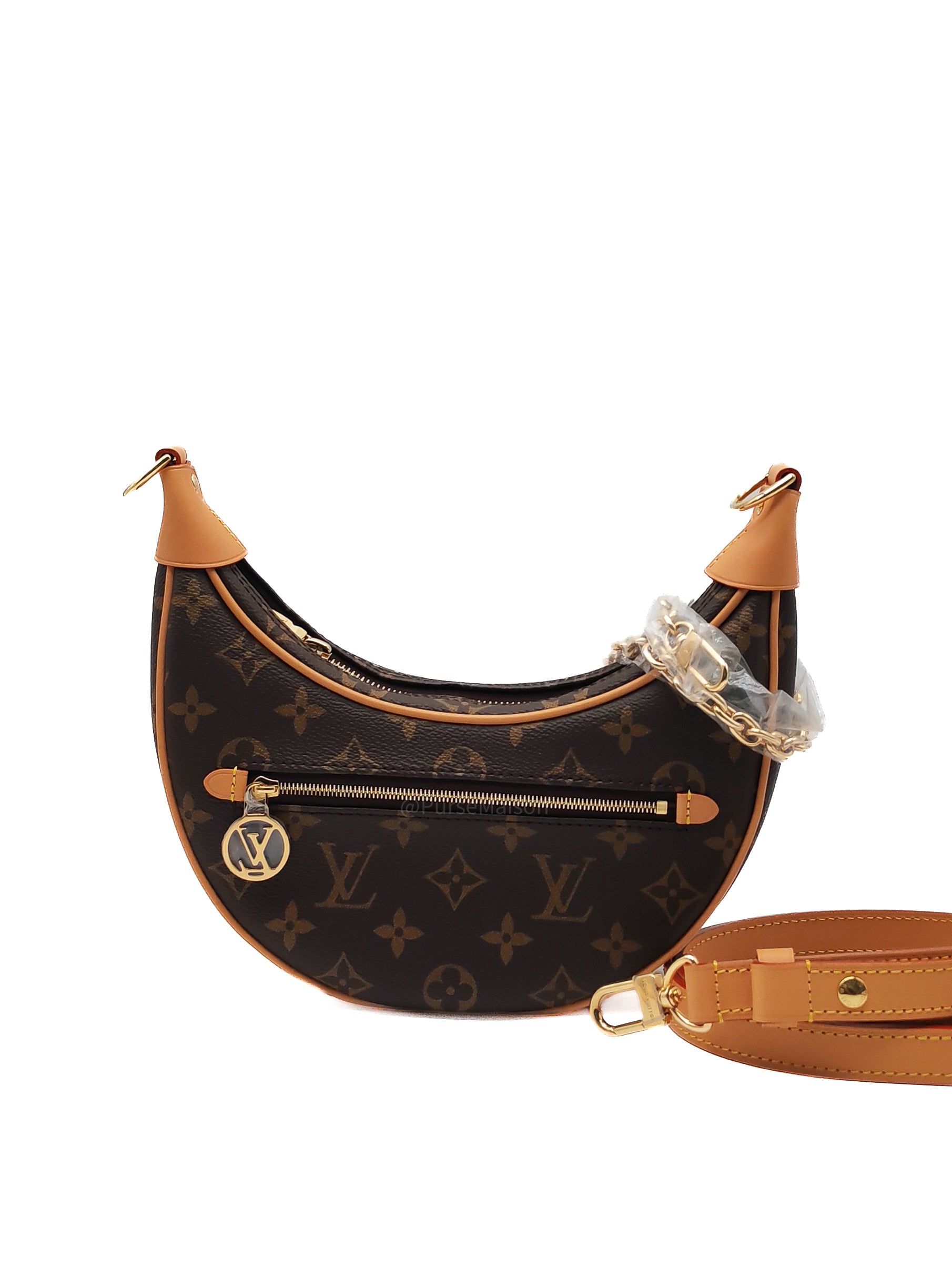 Louis Vuitton Loop Hand Bag in Monogram Canvas and Gold Hardware Microchip