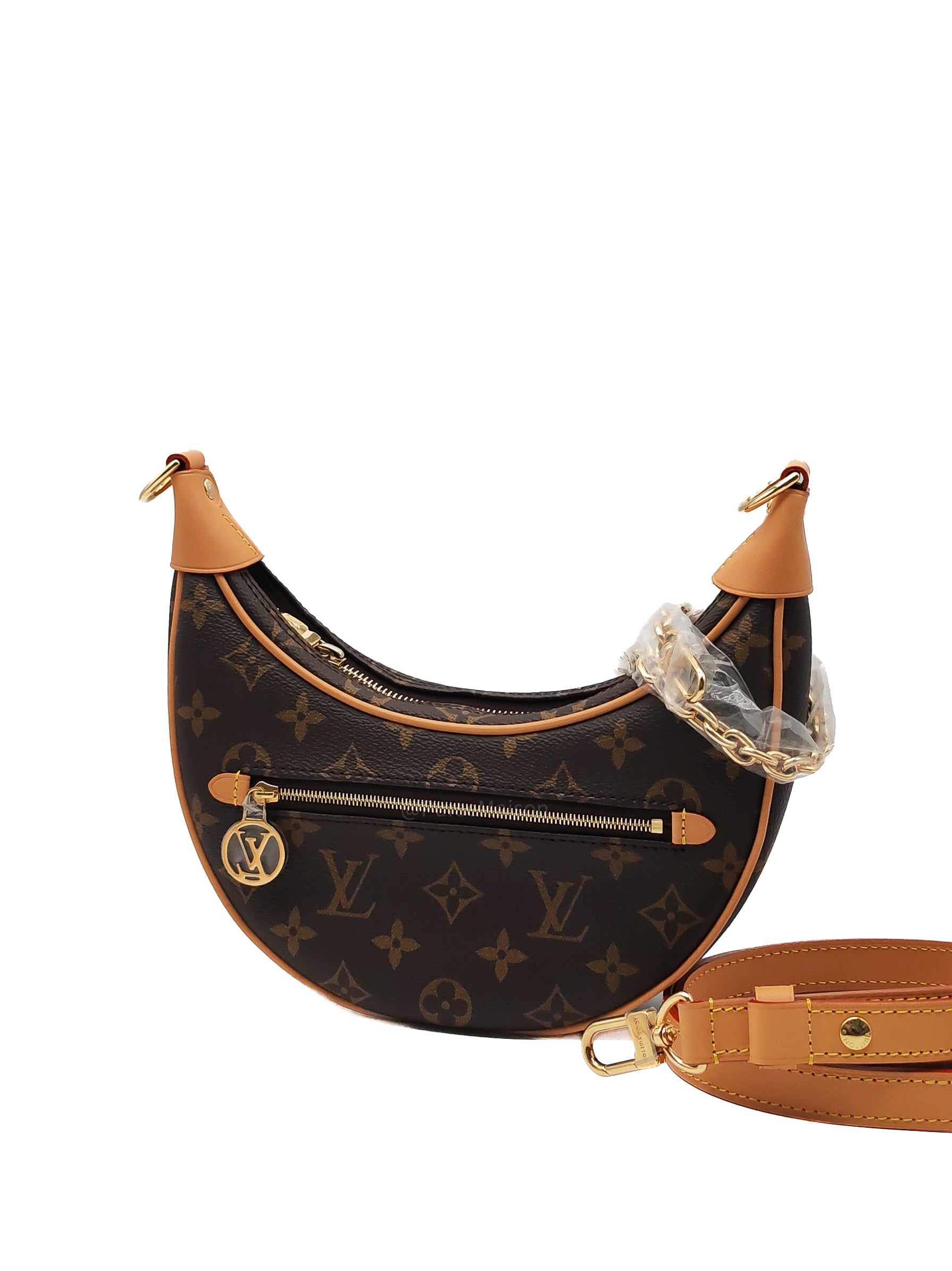 Louis Vuitton Loop Hand Bag in Monogram Canvas and Gold Hardware Microchip