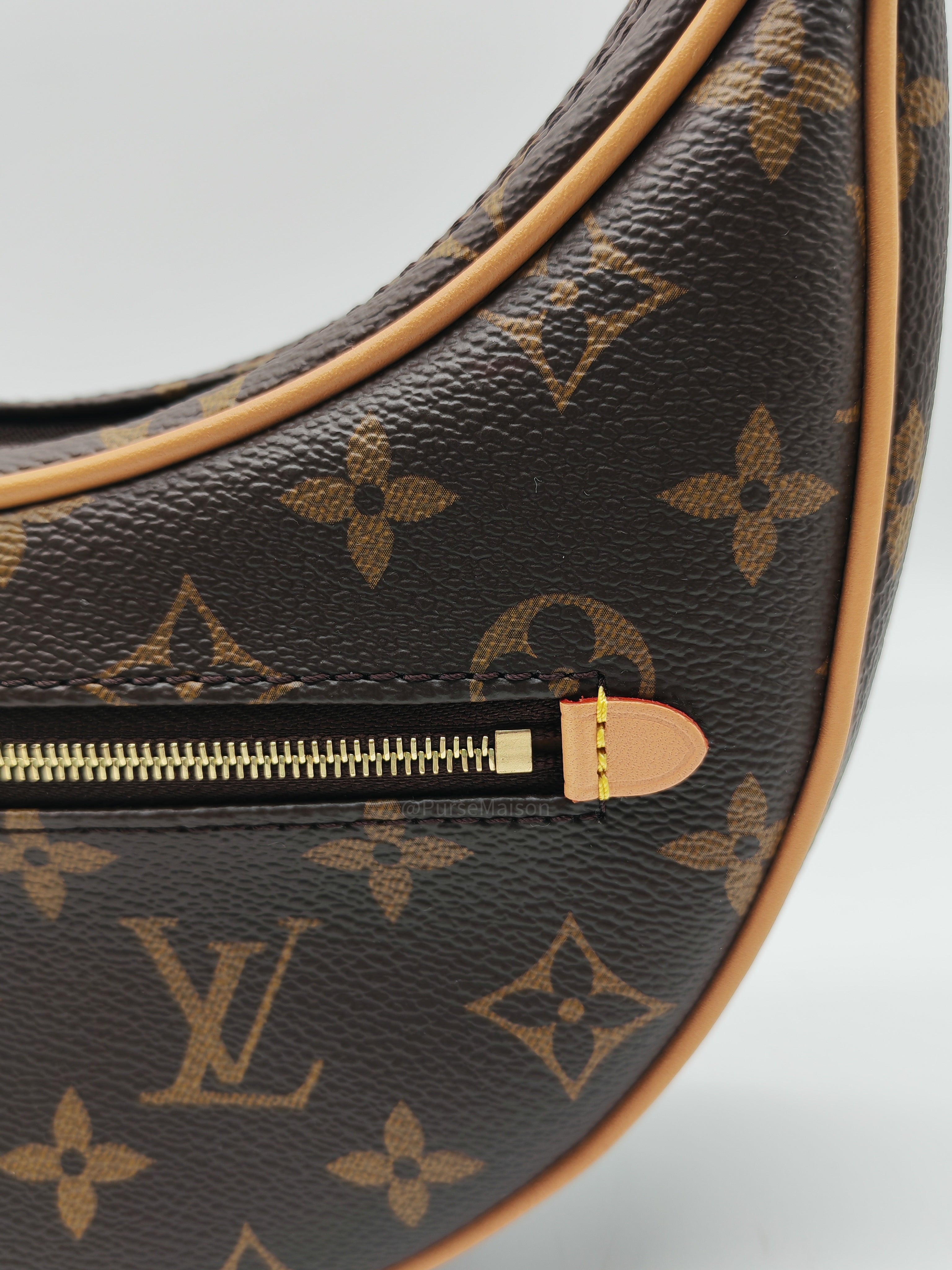 Louis Vuitton Loop Hand Bag in Monogram Canvas and Gold Hardware Microchip