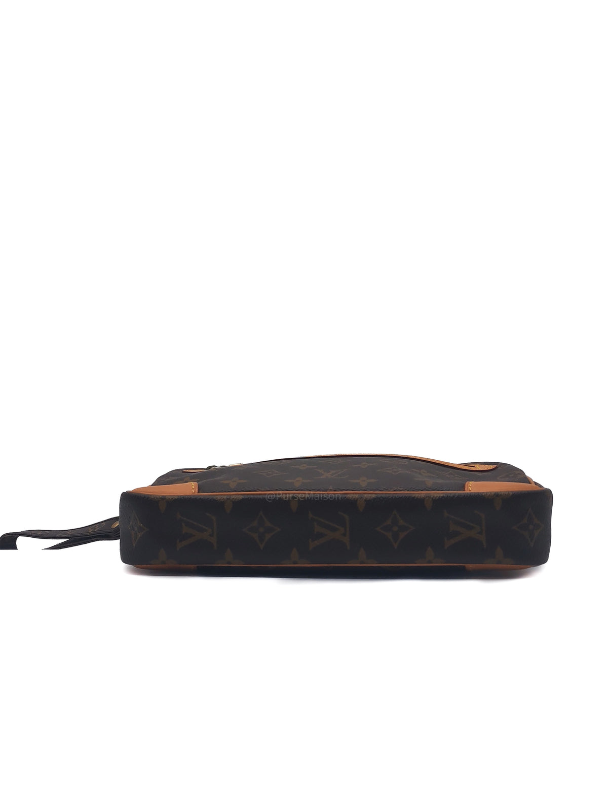 Louis Vuitton Marly Dragonne Clutch Bag in Monogram Canvas and Gold Hardware (Datecode: SL1003)