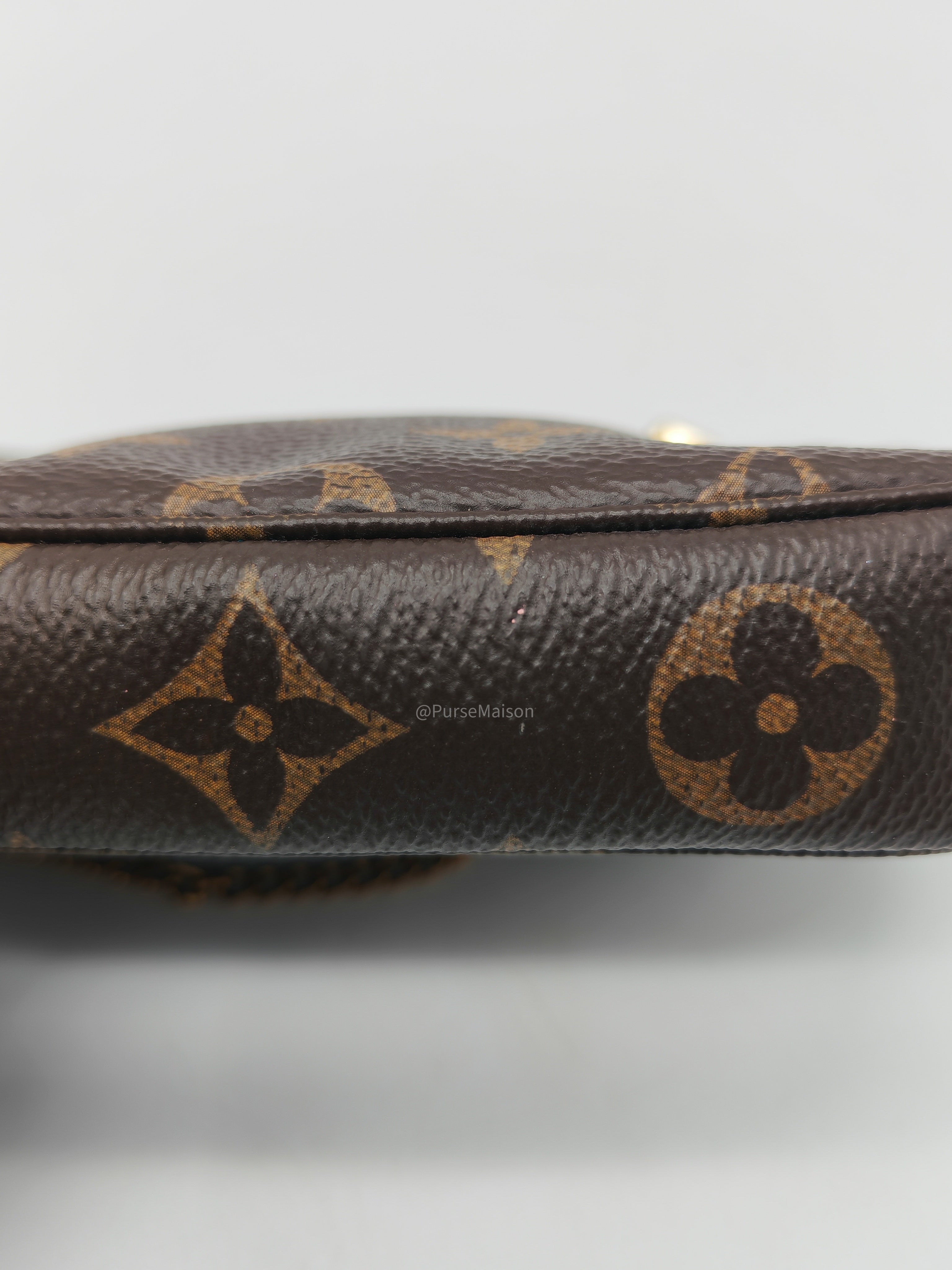 Louis Vuitton Mini Pochette Accessories in Monogram Canvas (Datecode: SF4290)