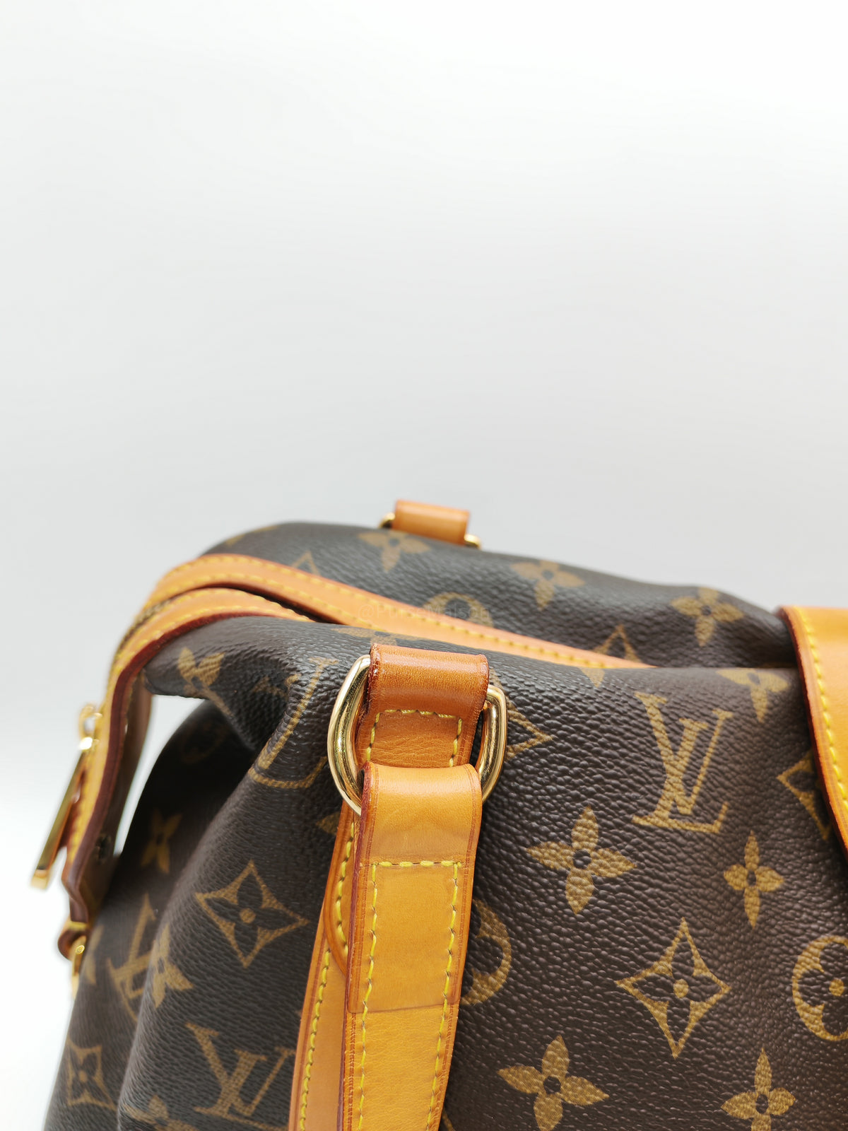 Louis Vuitton Stresa Bag GM in Monogram Canvas and Gold Hardware (Datecode: VI0130)