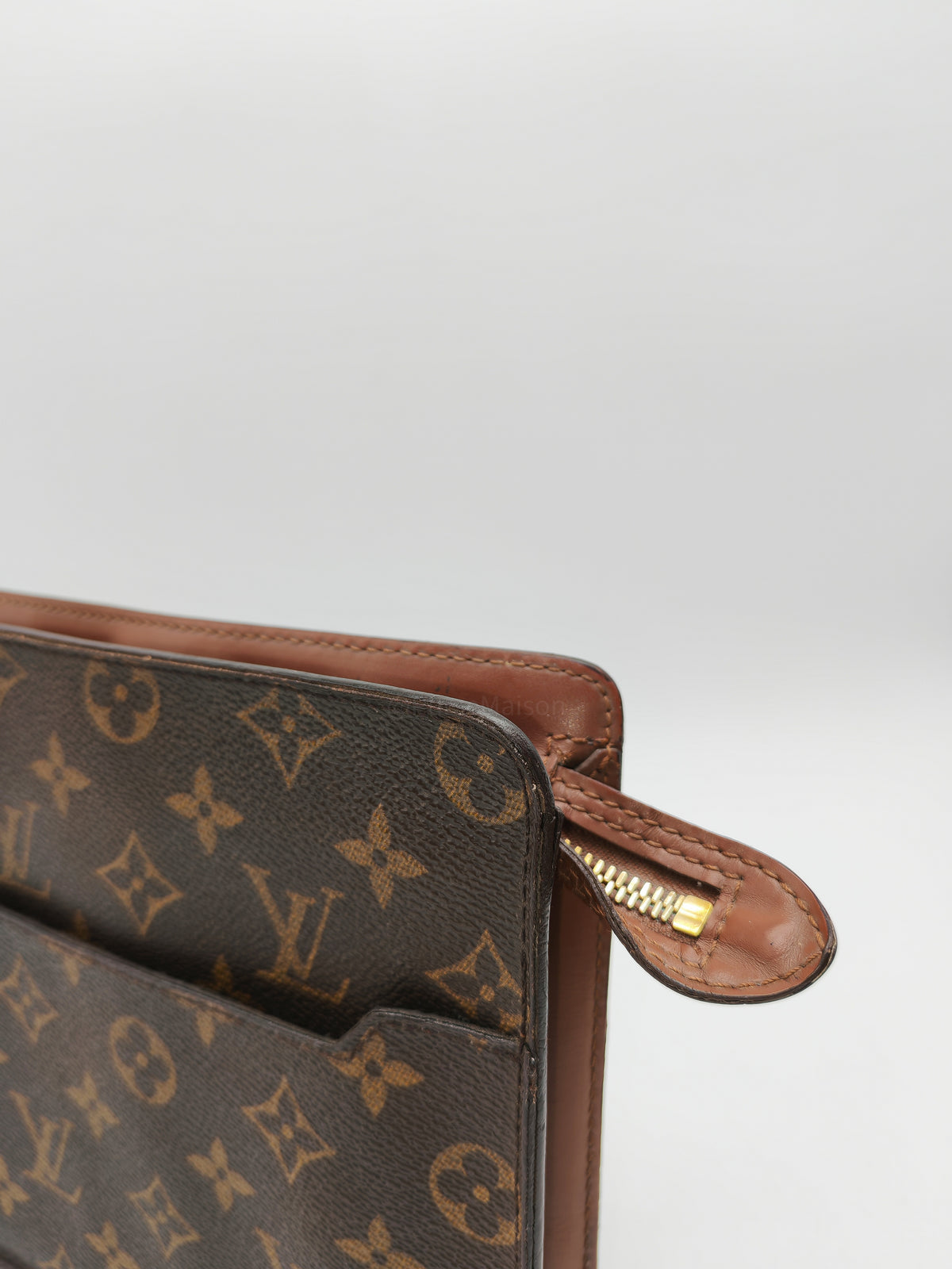 Louis Vuitton Pochette Homme Clutch in Monogram Canvas (Datecode: SL0915)