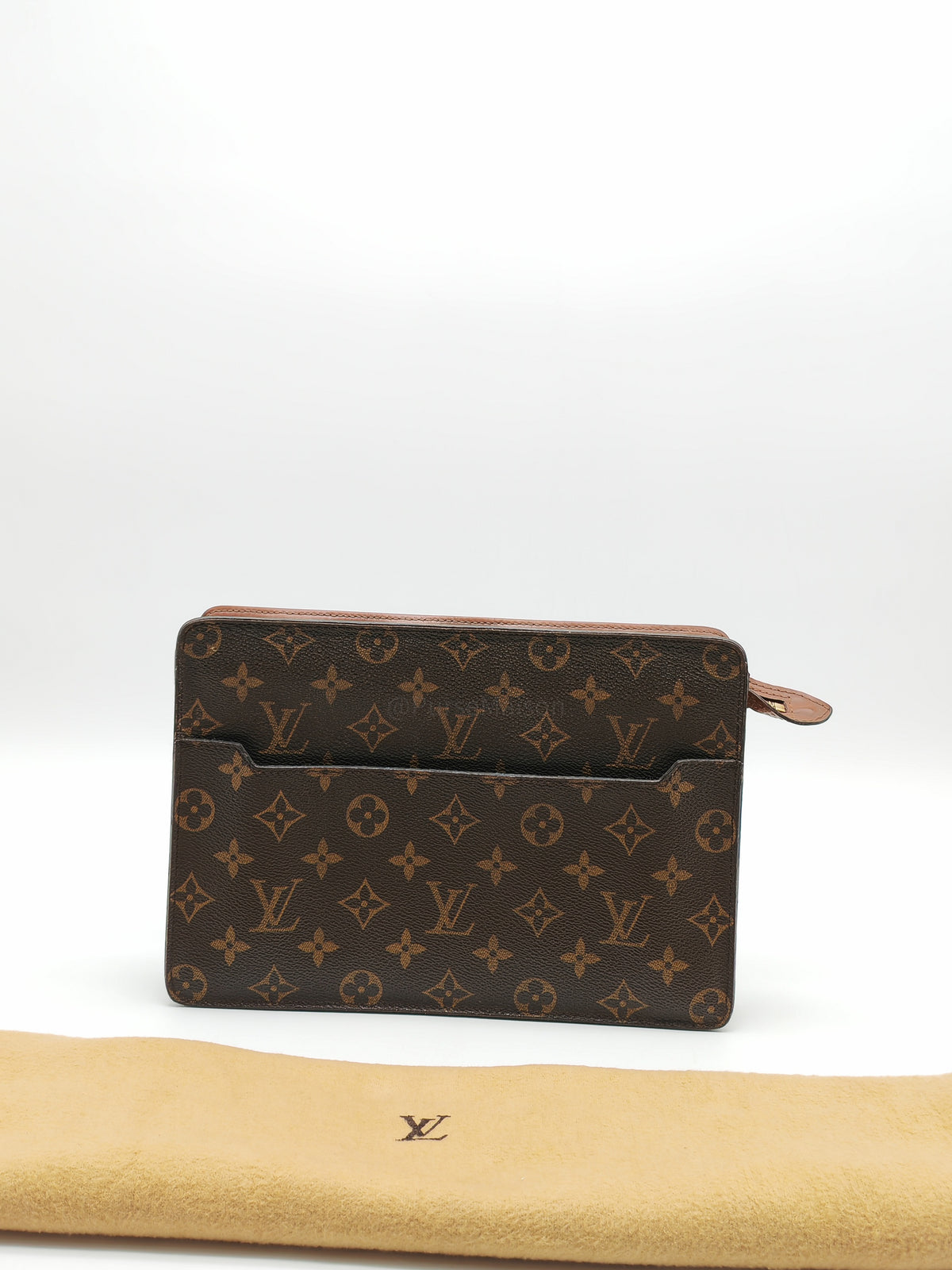 Louis Vuitton Pochette Homme Clutch in Monogram Canvas (Datecode: SL0915)