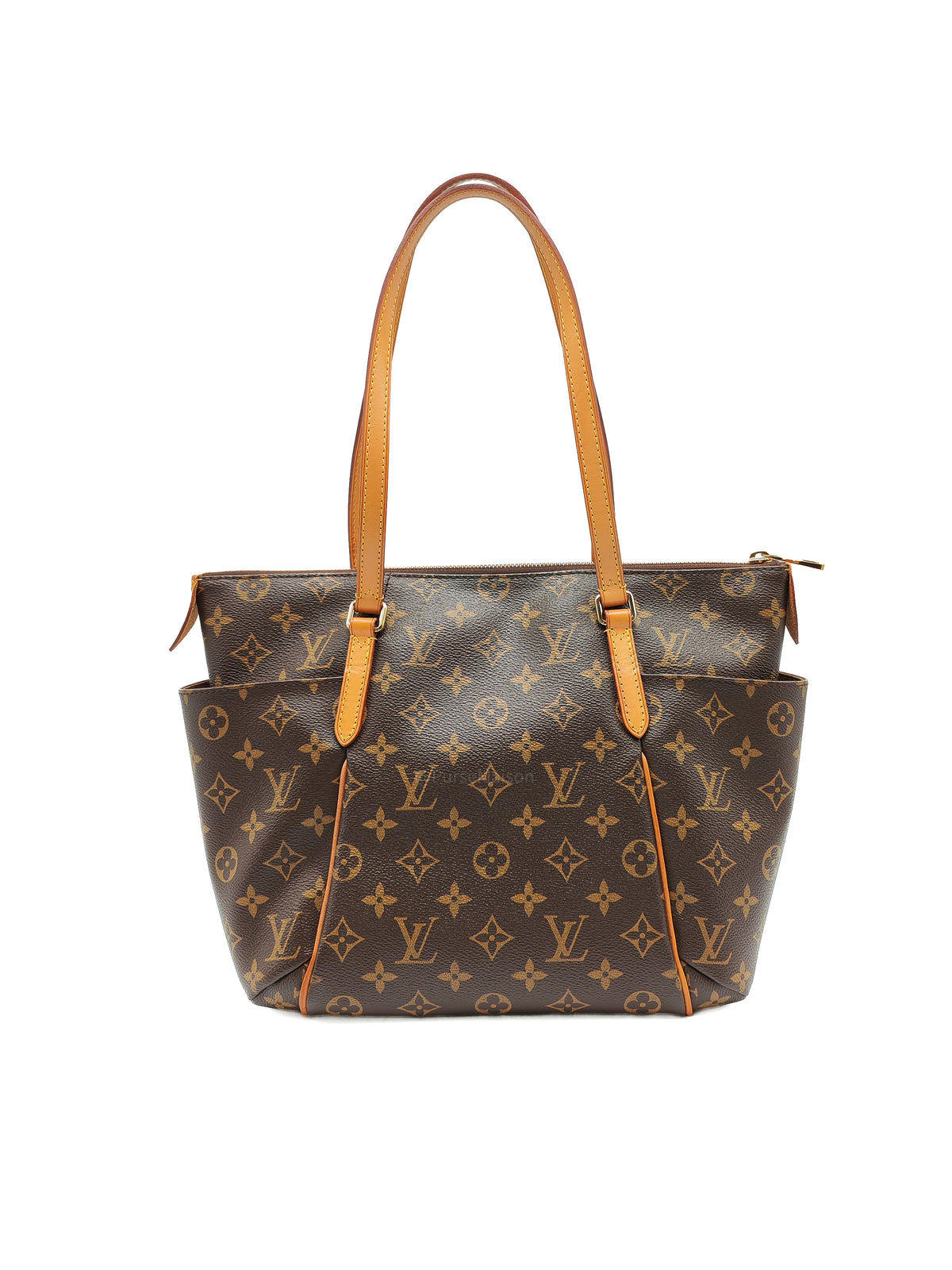 Louis Vuitton Totally PM Shoulder Bag in Monogram Canvas and Gold Hardware (Datecode: DU3175)