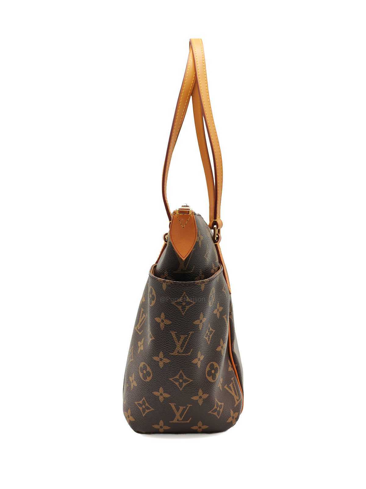 Louis Vuitton Totally PM Shoulder Bag in Monogram Canvas and Gold Hardware (Datecode: DU3175)