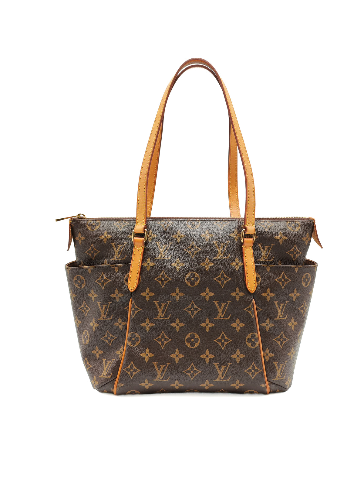 Louis Vuitton Totally PM Shoulder Bag in Monogram Canvas and Gold Hardware (Datecode: DU3175)