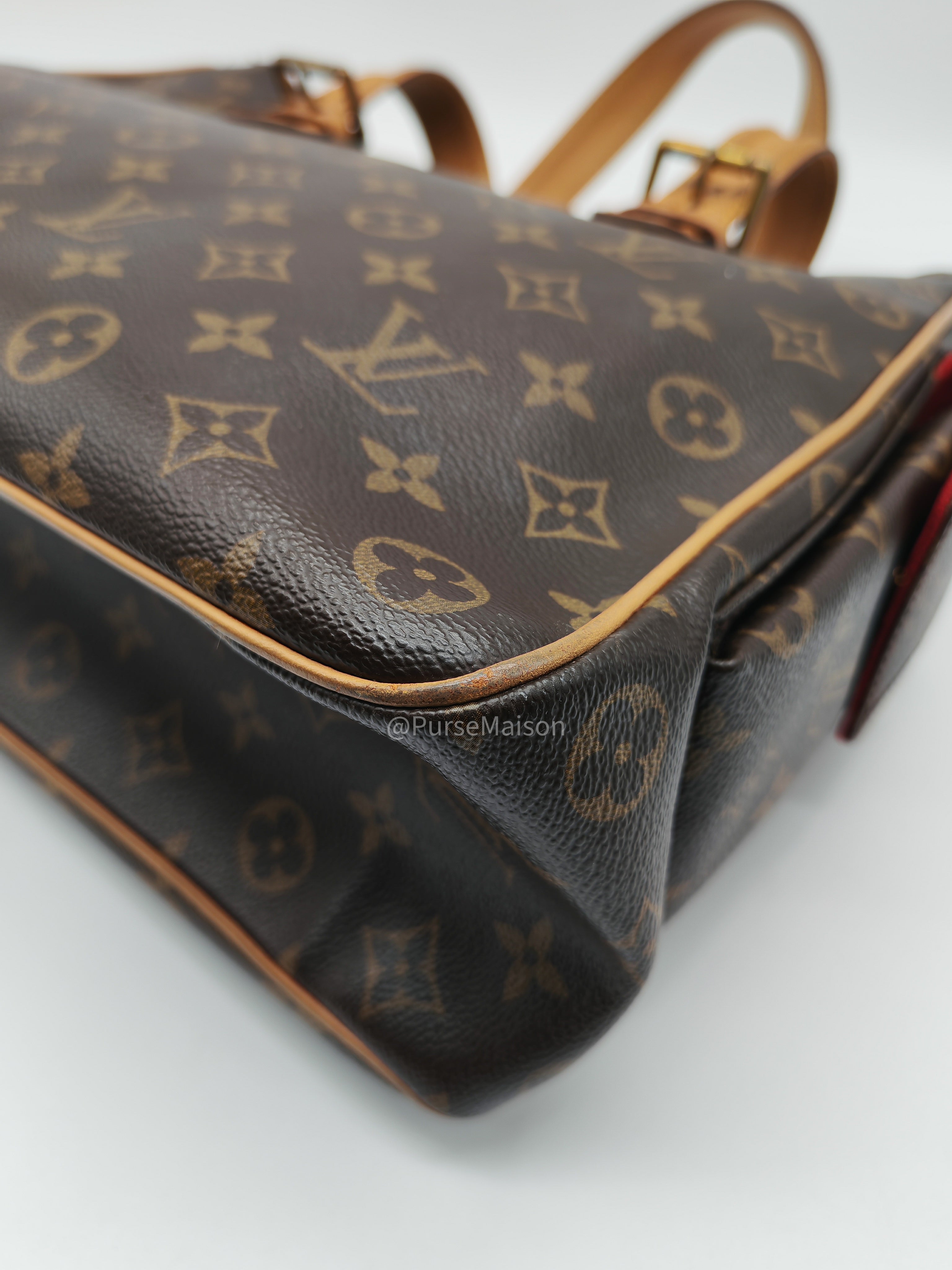 Louis Vuitton Multipli-Cite Tote Bag in Monogram Canvas (Date Code: MB0045)