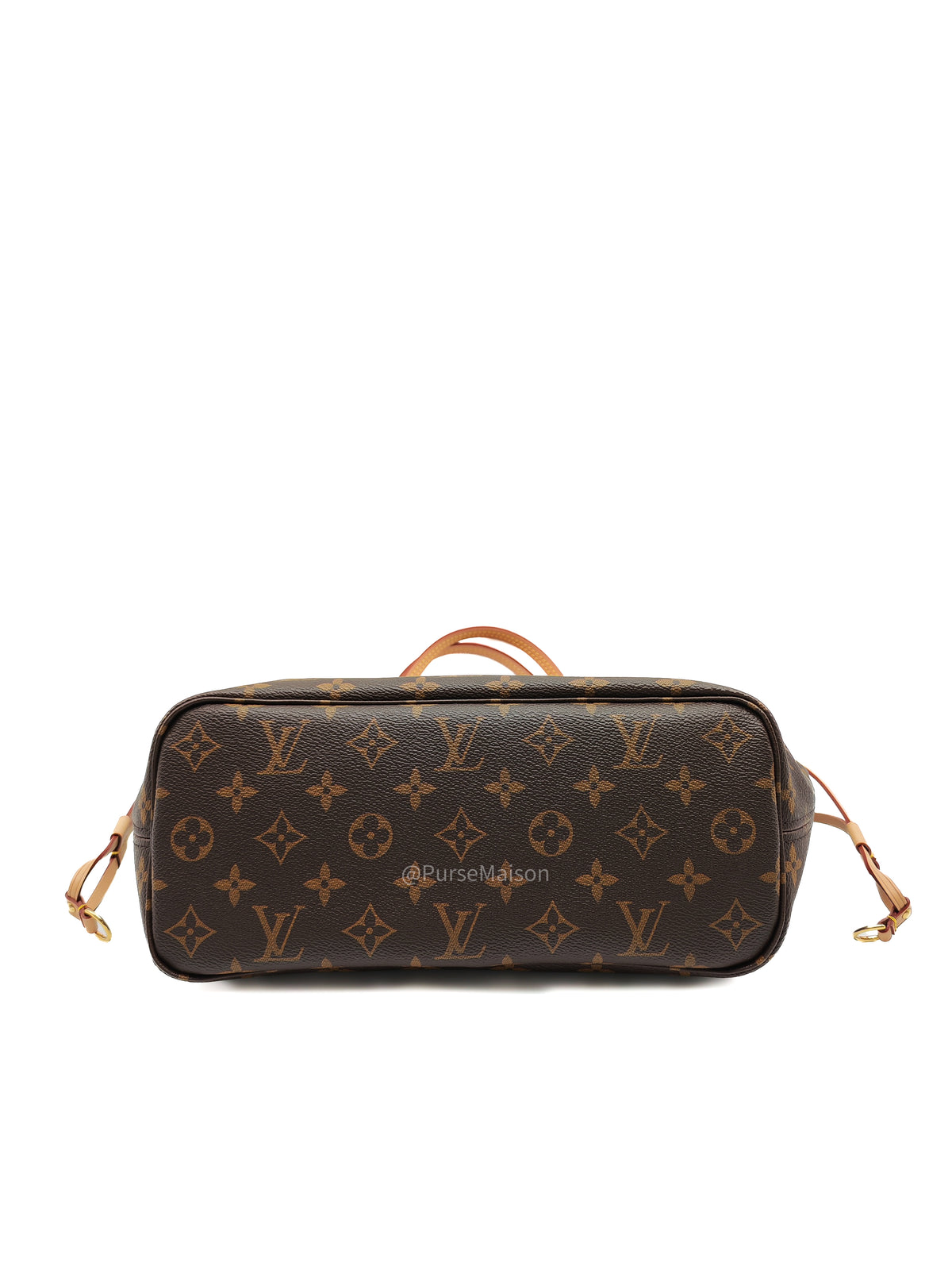 Louis Vuitton Neverfull PM in Monogram Canvas and Gold Hardware Microchip