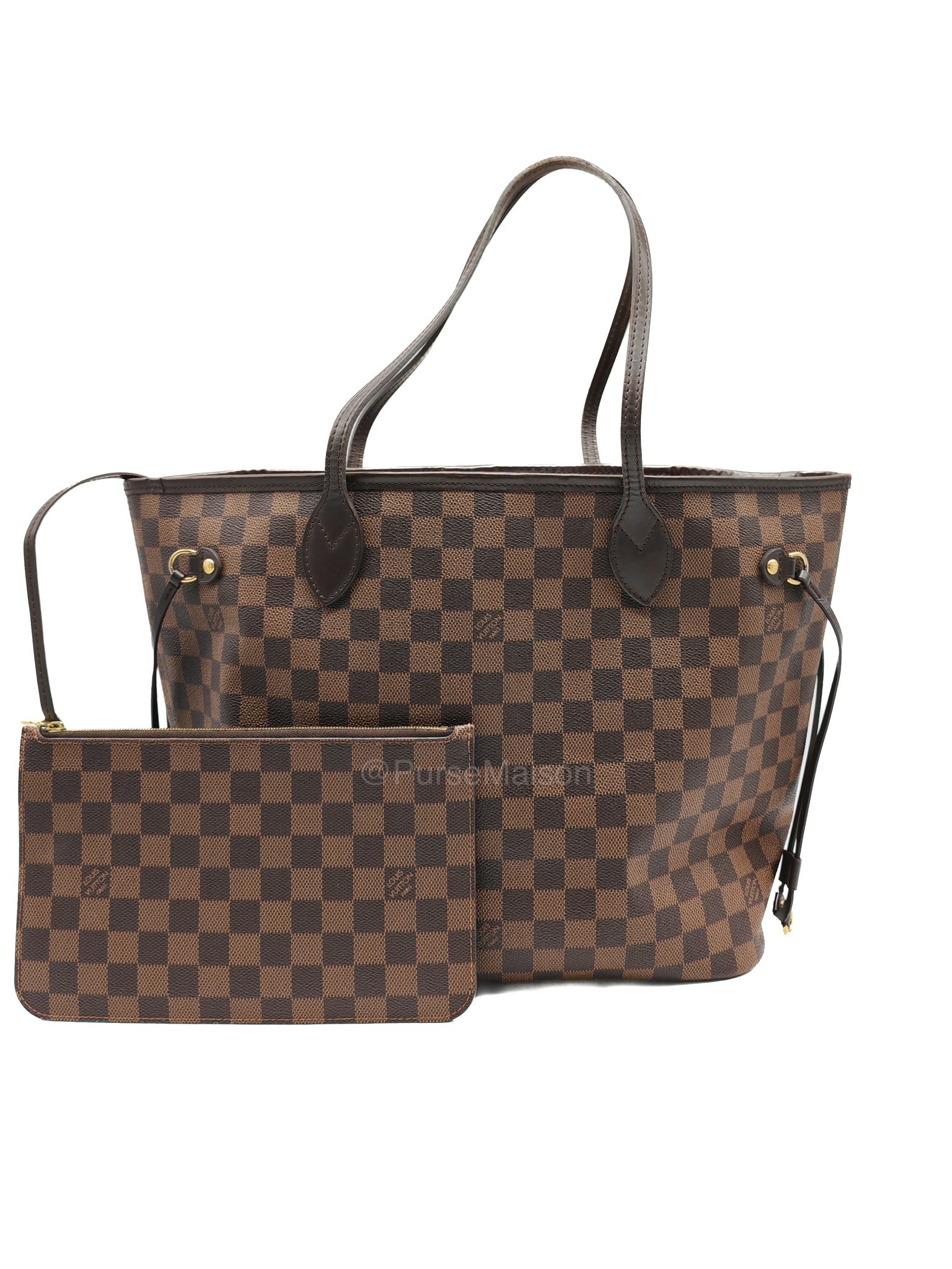 Louis Vuitton Neverfull MM in Damier Ebene Canvas (Date Code: AR4185)