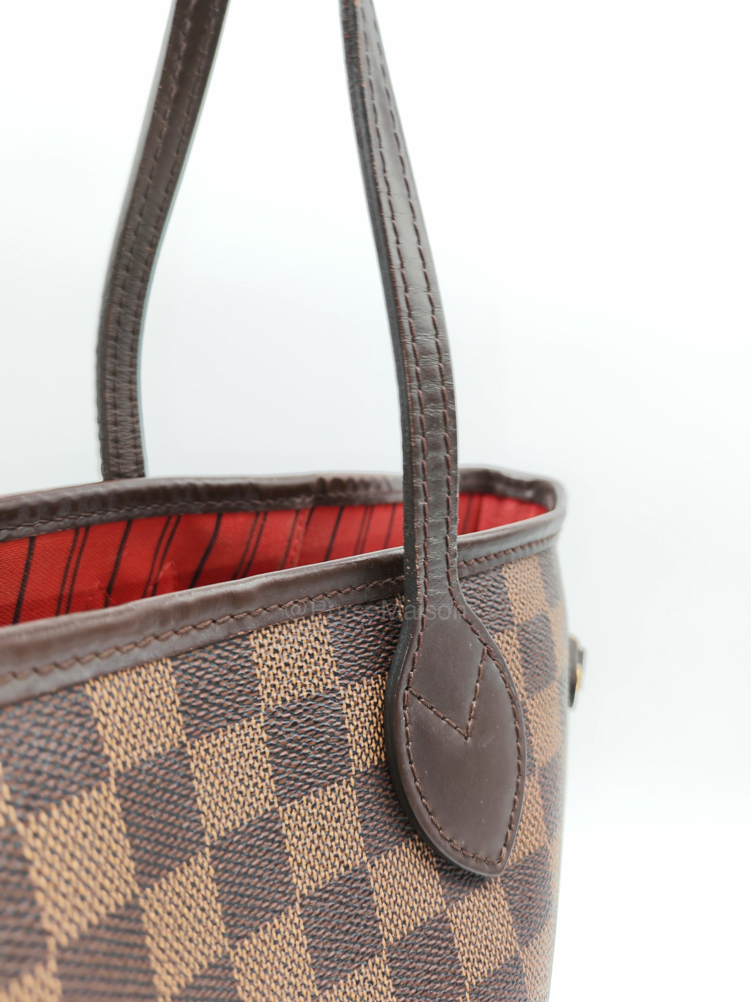 Louis Vuitton Neverfull MM in Damier Ebene Canvas (Date Code: AR4185)