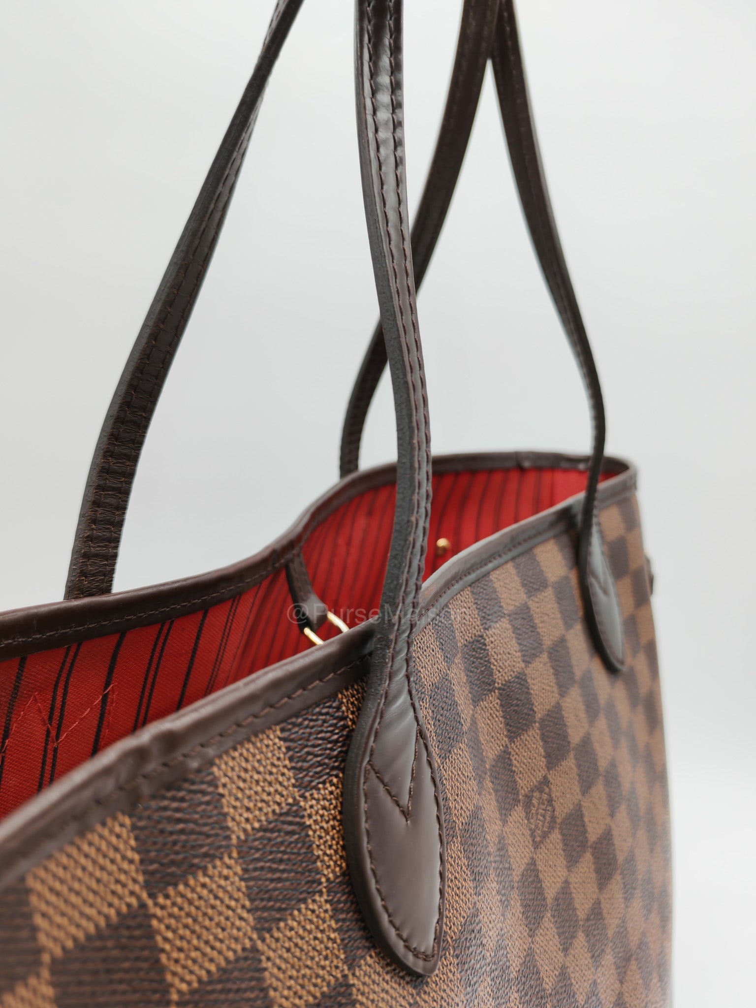 Louis Vuitton Neverfull MM in Damier Ebene Canvas (Date Code: AR4185)