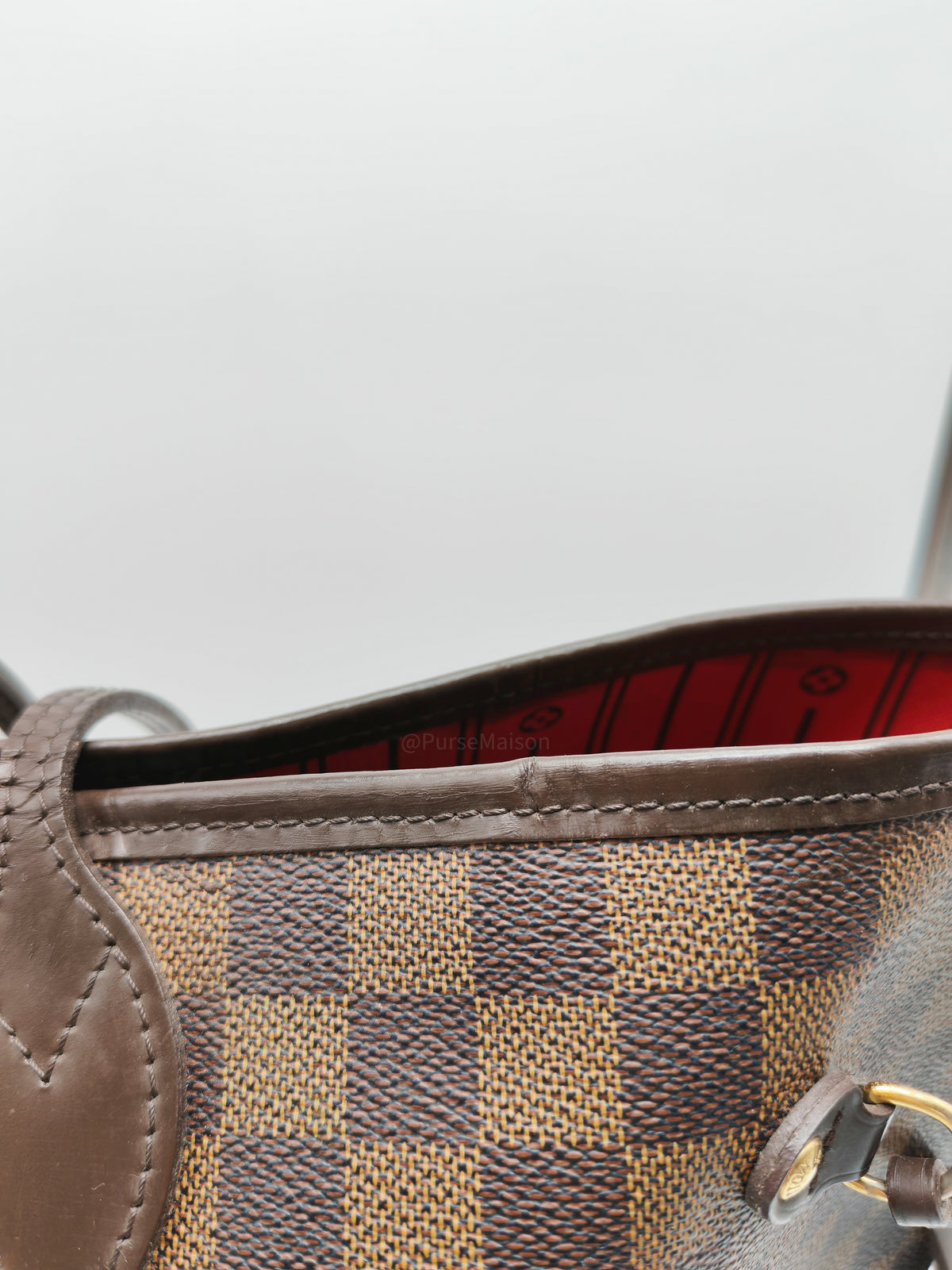 Louis Vuitton Neverfull GM in Damier Ebene Canvas and Gold Hardware (Datecode: TH3079)
