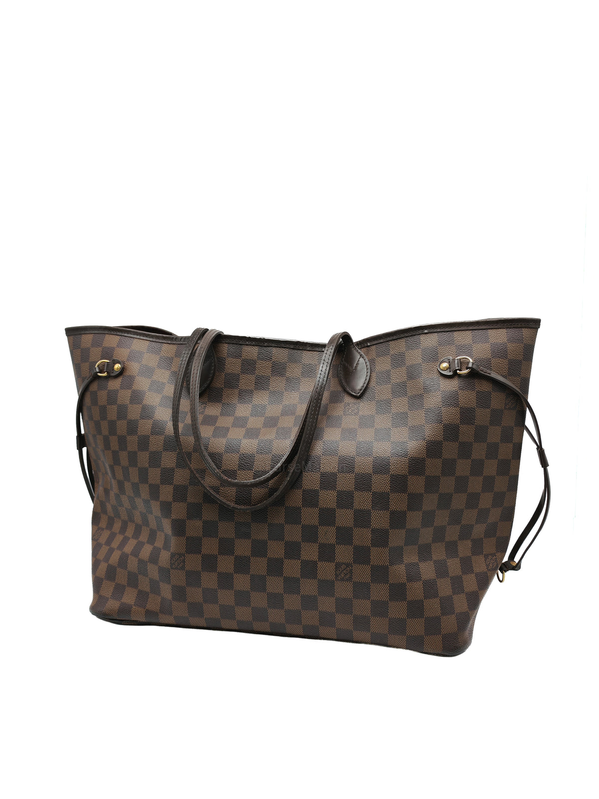 Louis Vuitton Neverfull GM in Damier Ebene Canvas and Gold Hardware (Datecode: TH3079)