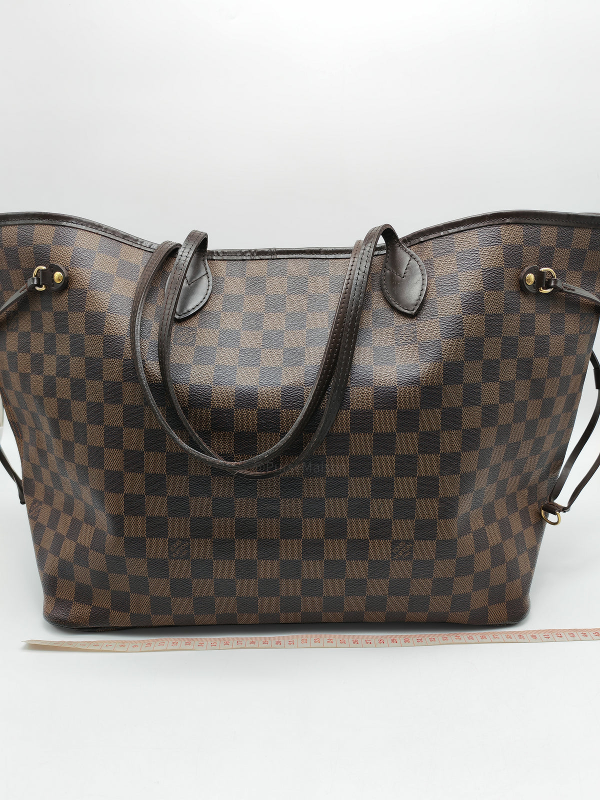 Louis Vuitton Neverfull GM in Damier Ebene Canvas and Gold Hardware (Datecode: TH3079)