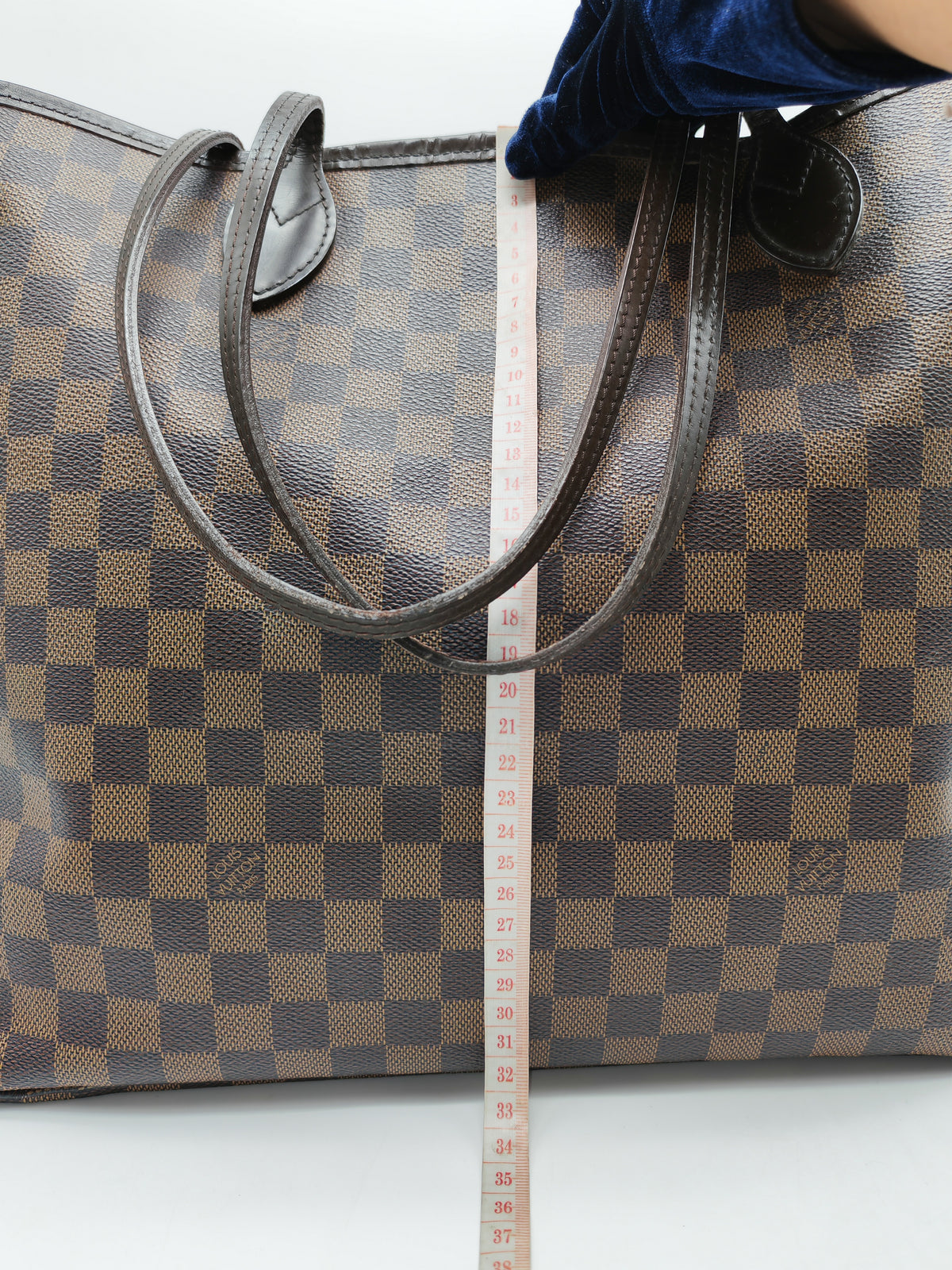 Louis Vuitton Neverfull GM in Damier Ebene Canvas and Gold Hardware (Datecode: TH3079)