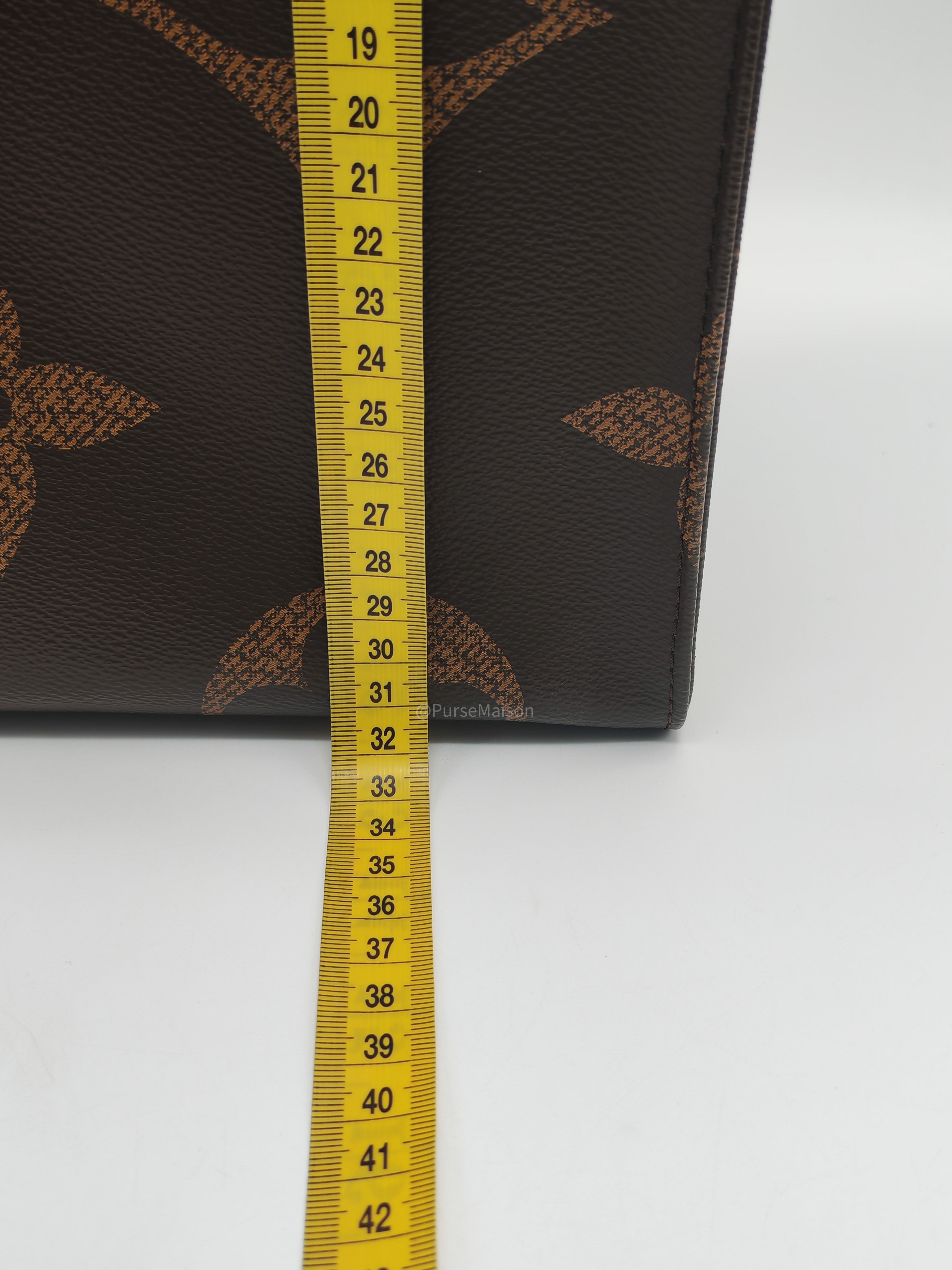 Louis Vuitton OntheGO (OTG) GM in Reverse Monogram Canvas and Gold Hardware (Datecode: TJ4169)