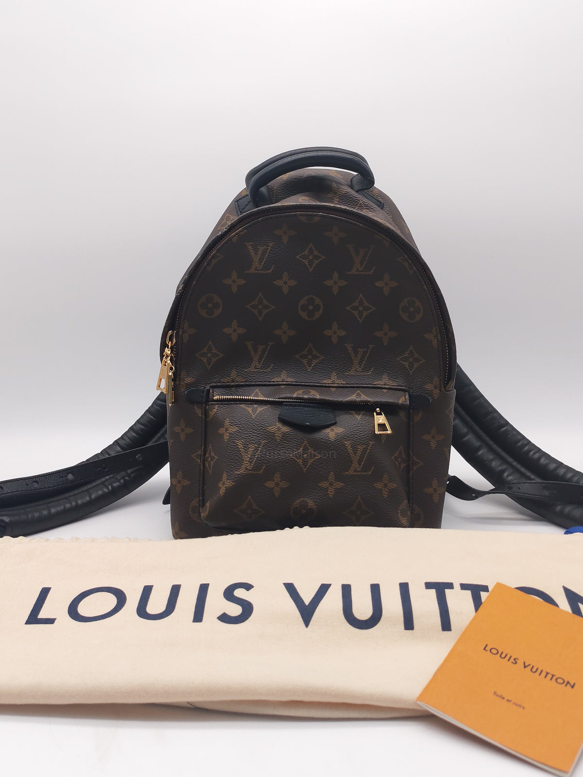 Louis Vuitton Palm Spring Backpack PM in Monogram Canvas and Gold Hardware (Datecode: FL0119)