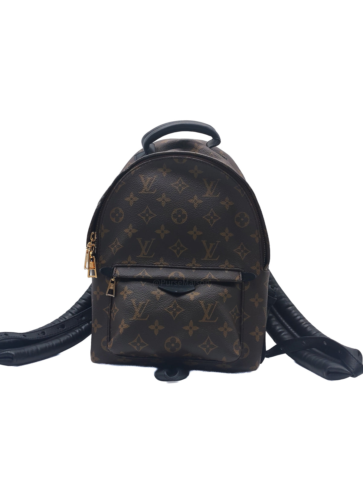Louis Vuitton Palm Spring Backpack PM in Monogram Canvas and Gold Hardware (Datecode: FL0119)