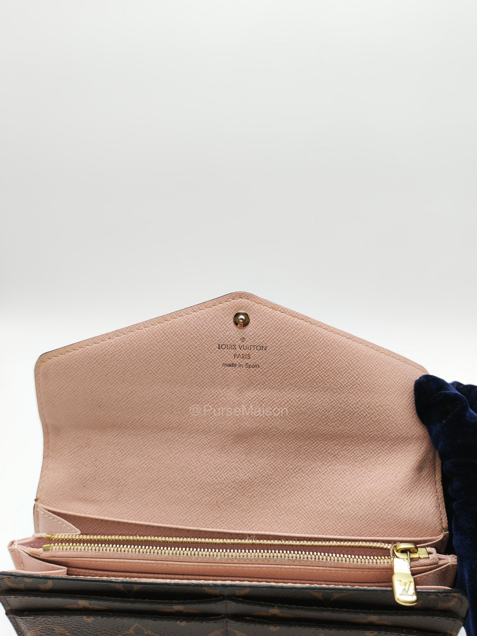 Louis Vuitton Sarah Wallet in Monogram Canvas (Datecode: CA1199)