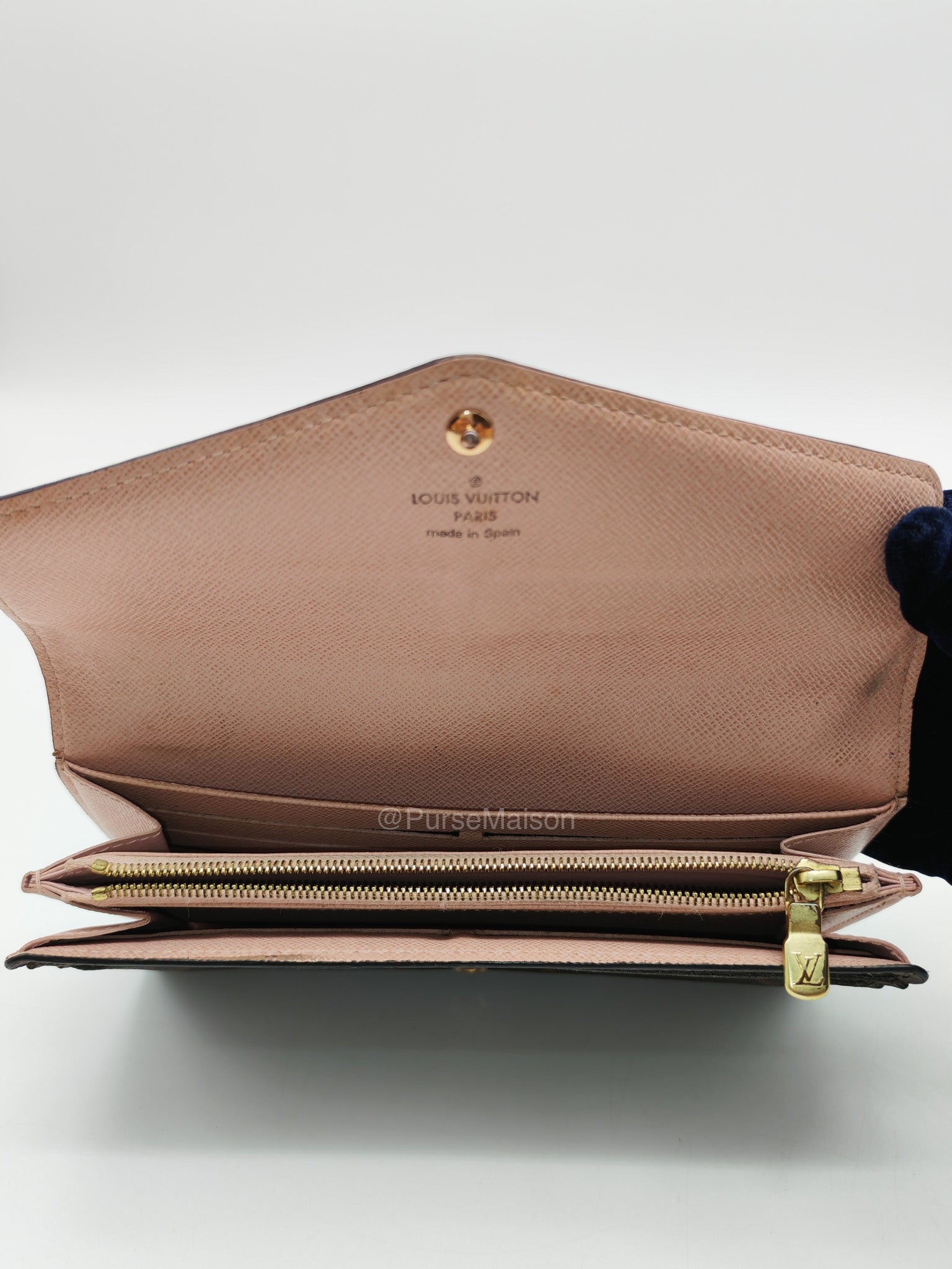 Louis Vuitton Sarah Wallet in Monogram Canvas (Datecode: CA1199)
