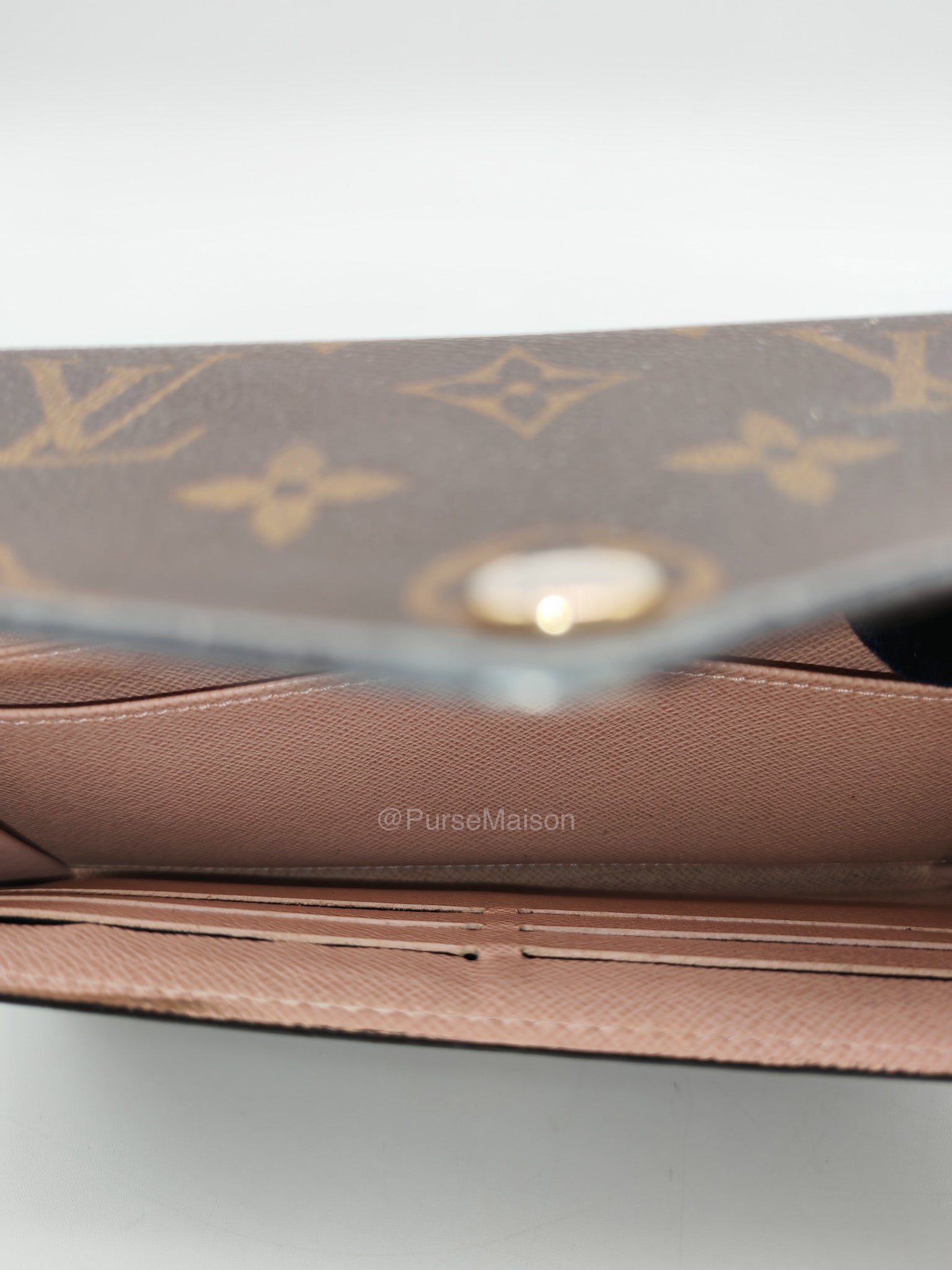 Louis Vuitton Sarah Wallet in Monogram Canvas (Datecode: CA1199)