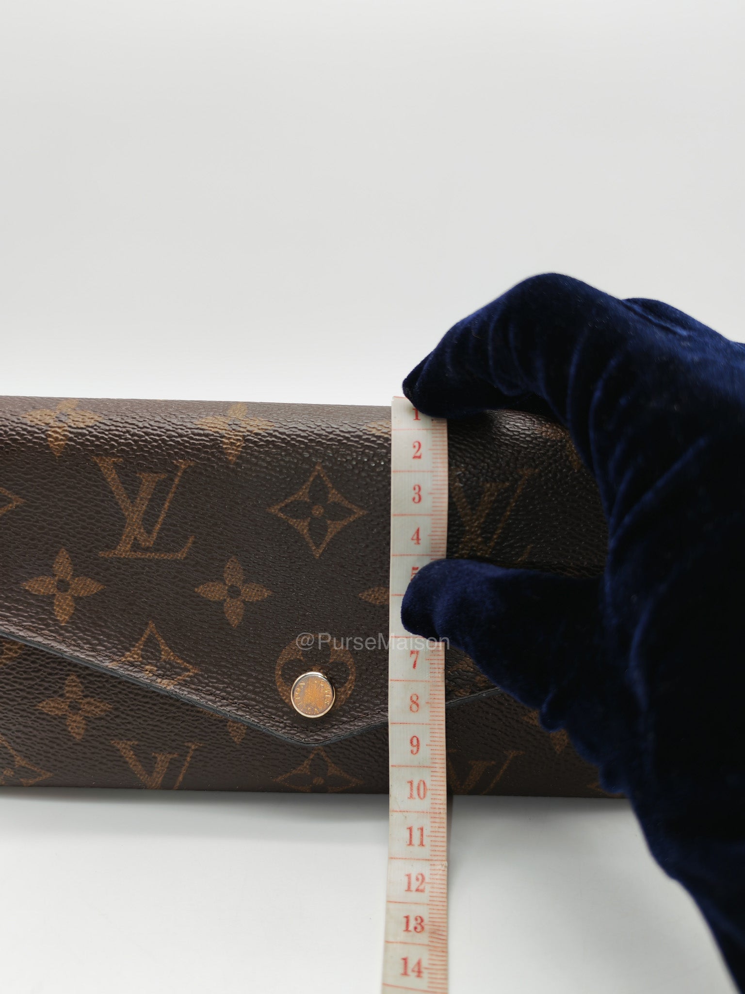 Louis Vuitton Sarah Wallet in Monogram Canvas (Datecode: CA1199)