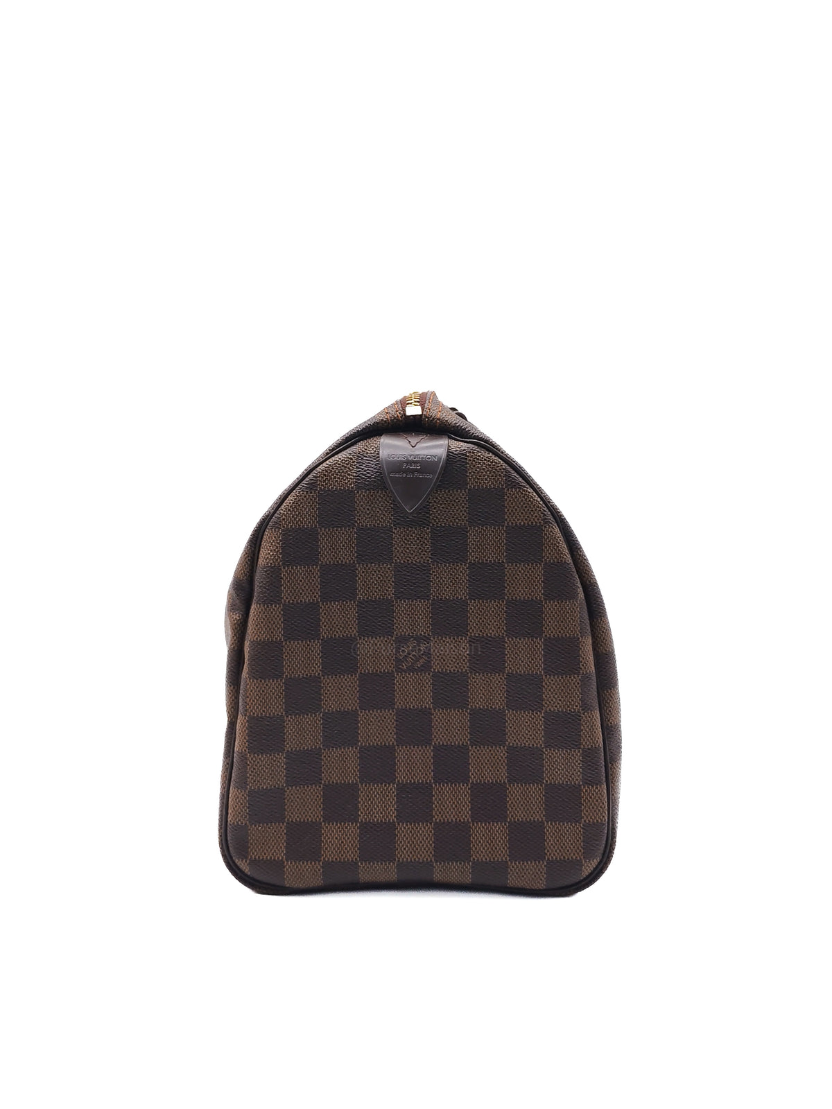 Louis Vuitton Speedy 30 in Damier Ebene Canvas and Gold Hardware (Datecode: SP4160)