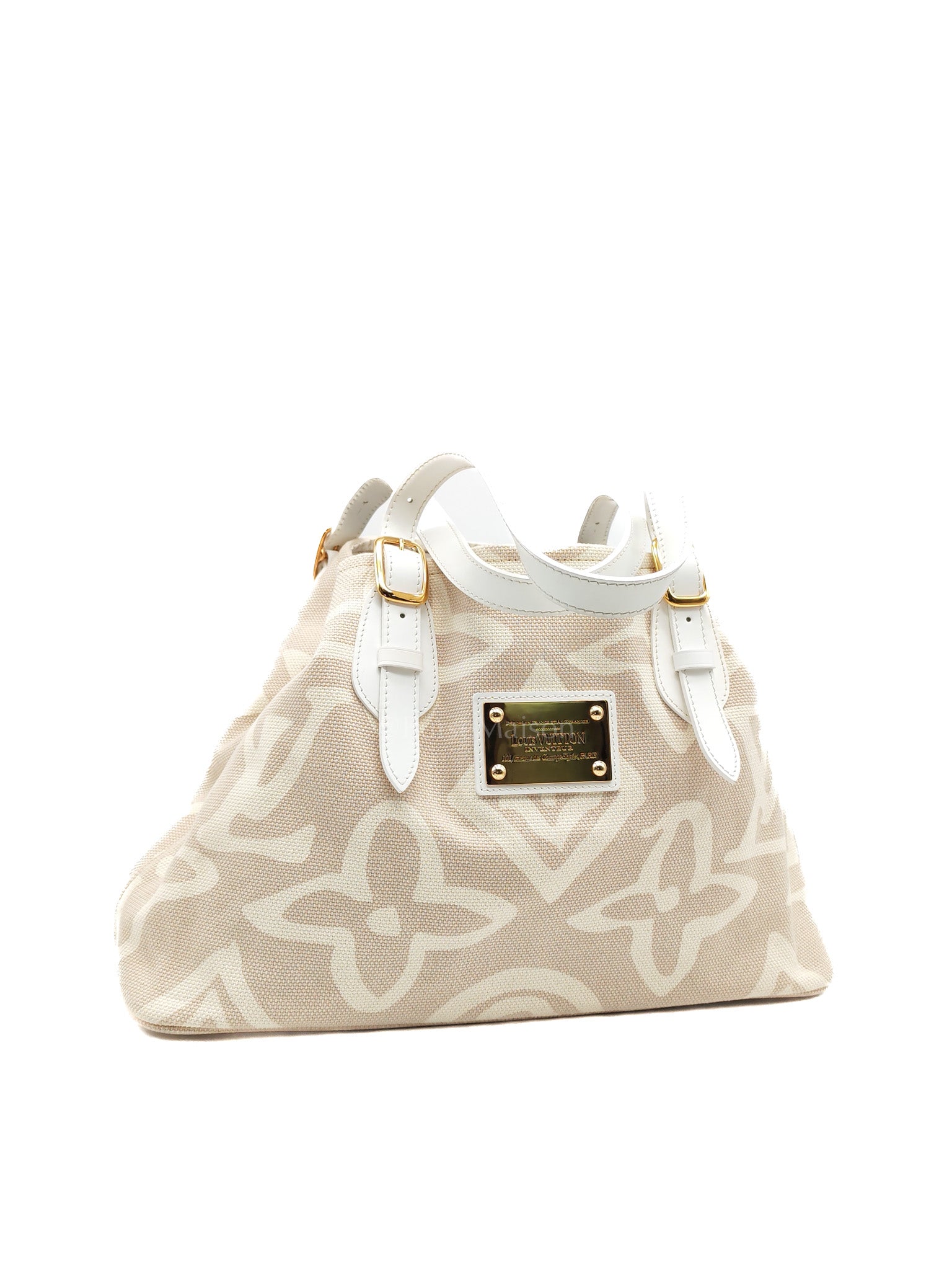 Louis Vuitton Monogram Tahitienne Cabas PM Tote Bag (Date Code: TH0038)