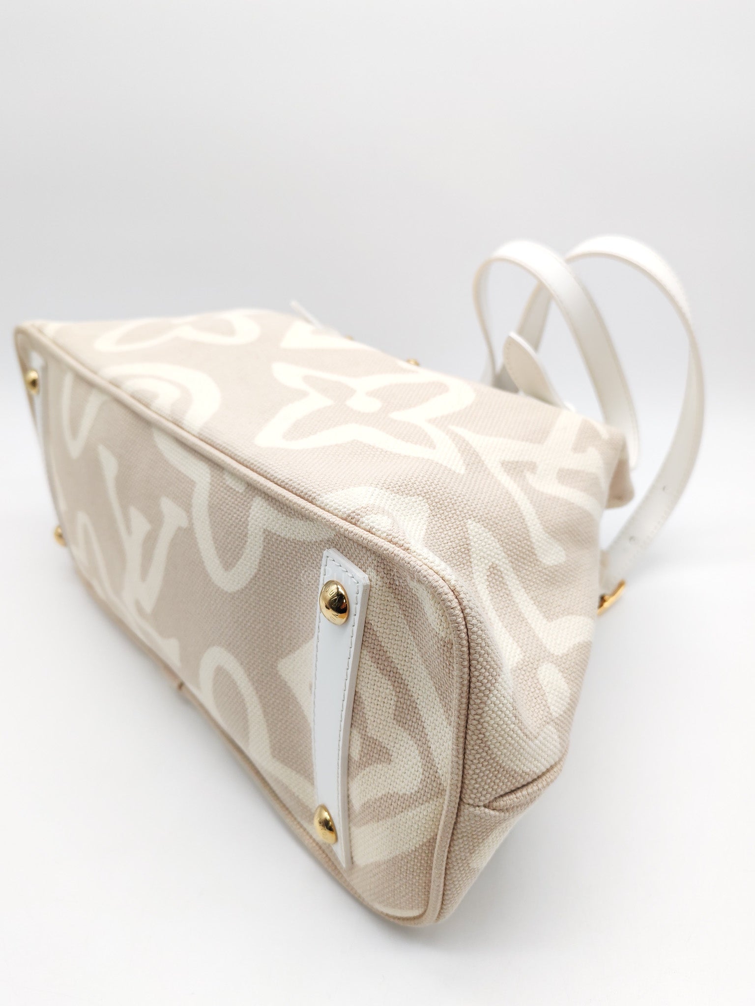 Louis Vuitton Monogram Tahitienne Cabas PM Tote Bag (Date Code: TH0038)