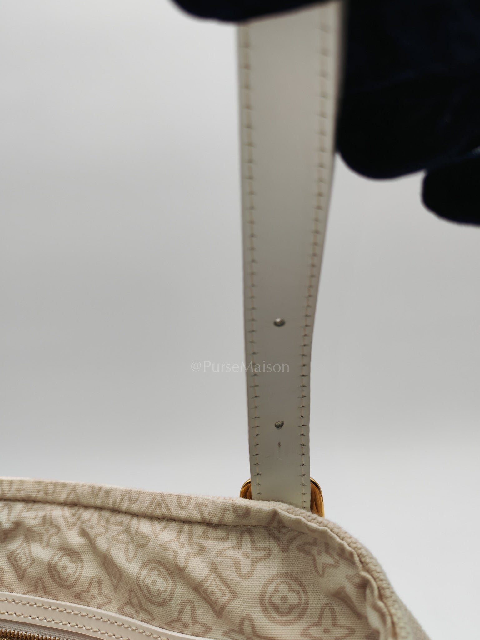 Louis Vuitton Monogram Tahitienne Cabas PM Tote Bag (Date Code: TH0038)