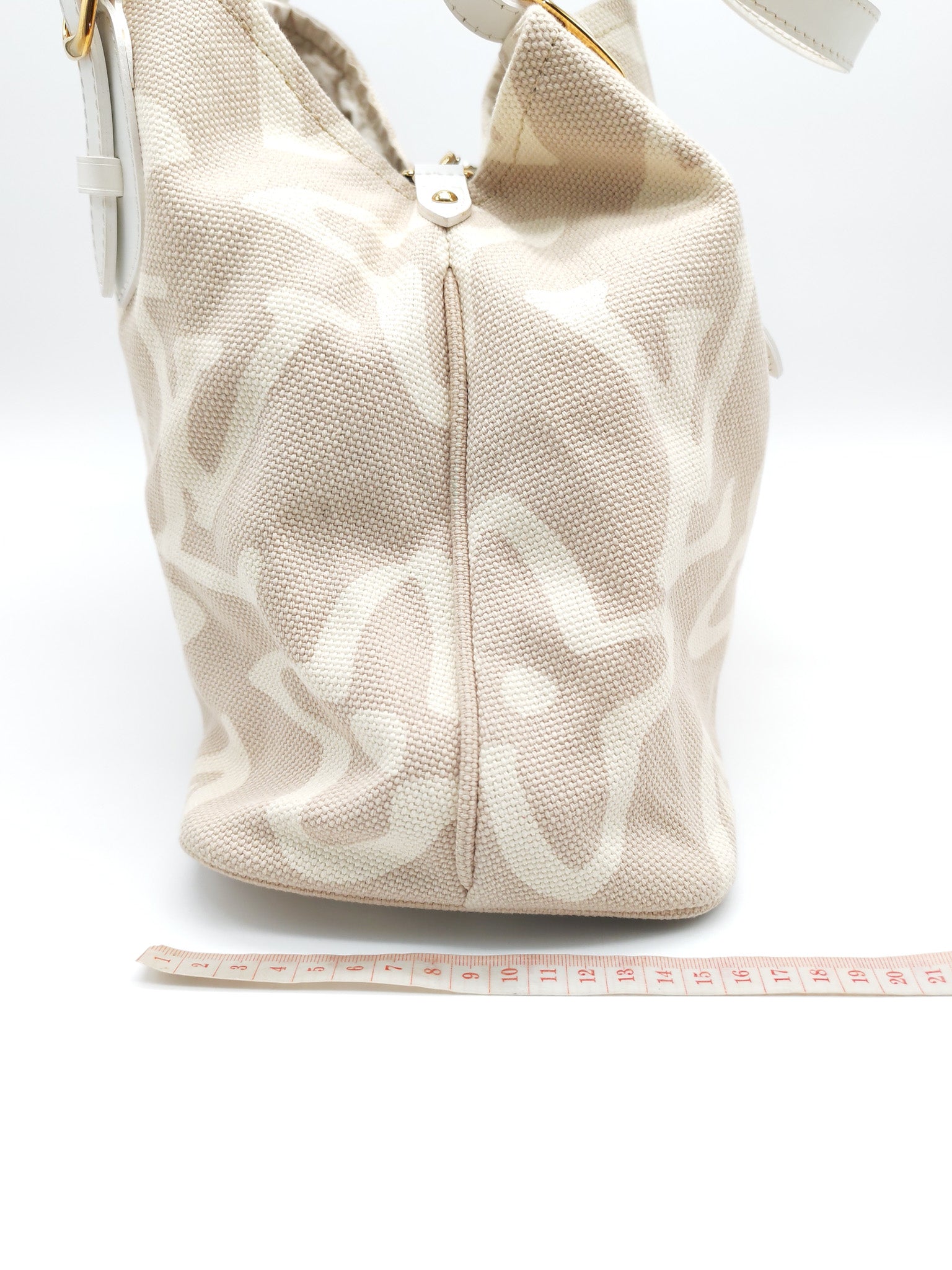 Louis Vuitton Monogram Tahitienne Cabas PM Tote Bag (Date Code: TH0038)