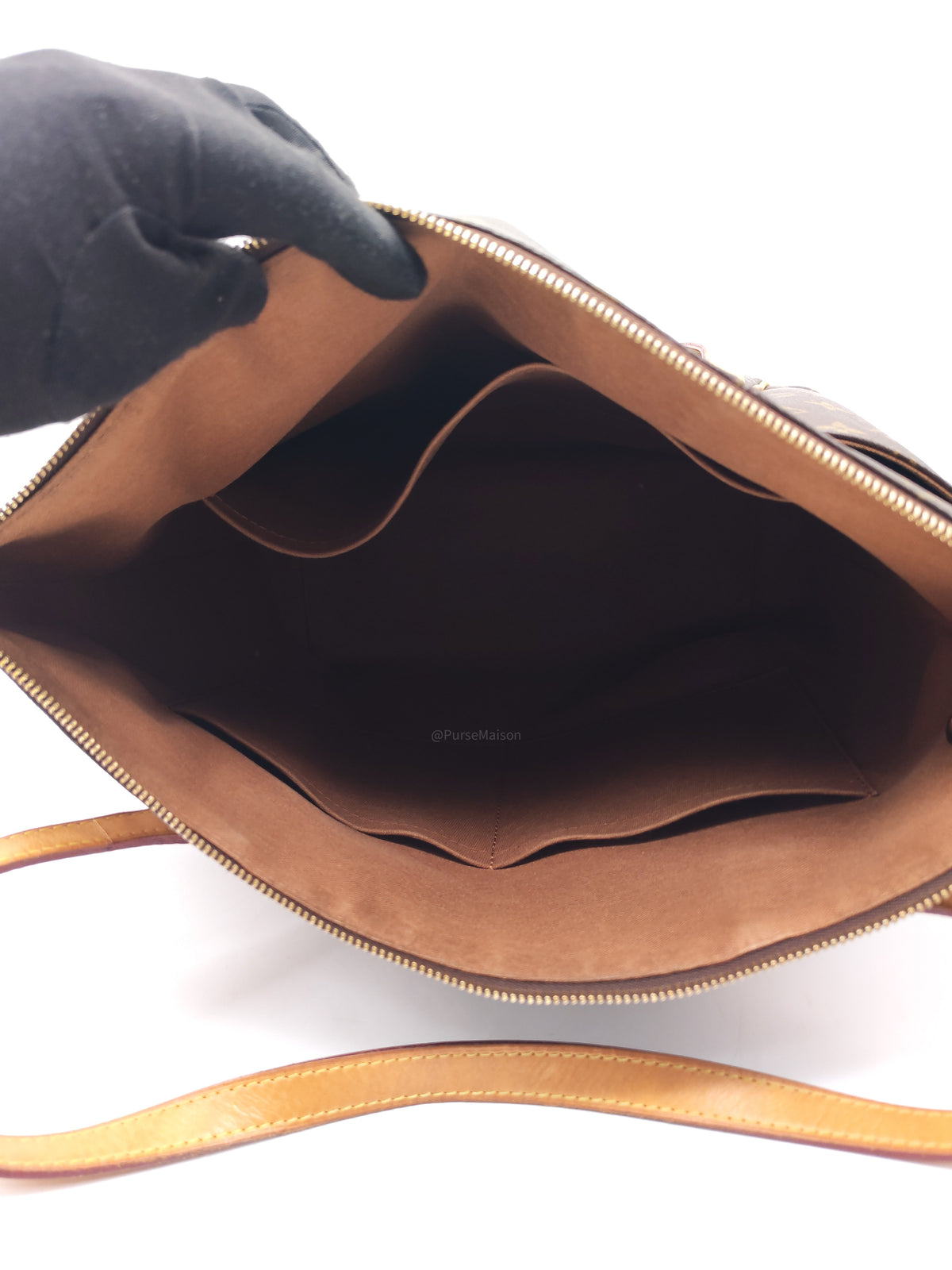 Louis Vuitton Totally MM Shoulder Bag in Monogram Canvas and Gold Hardware (Datecode: FL1180)