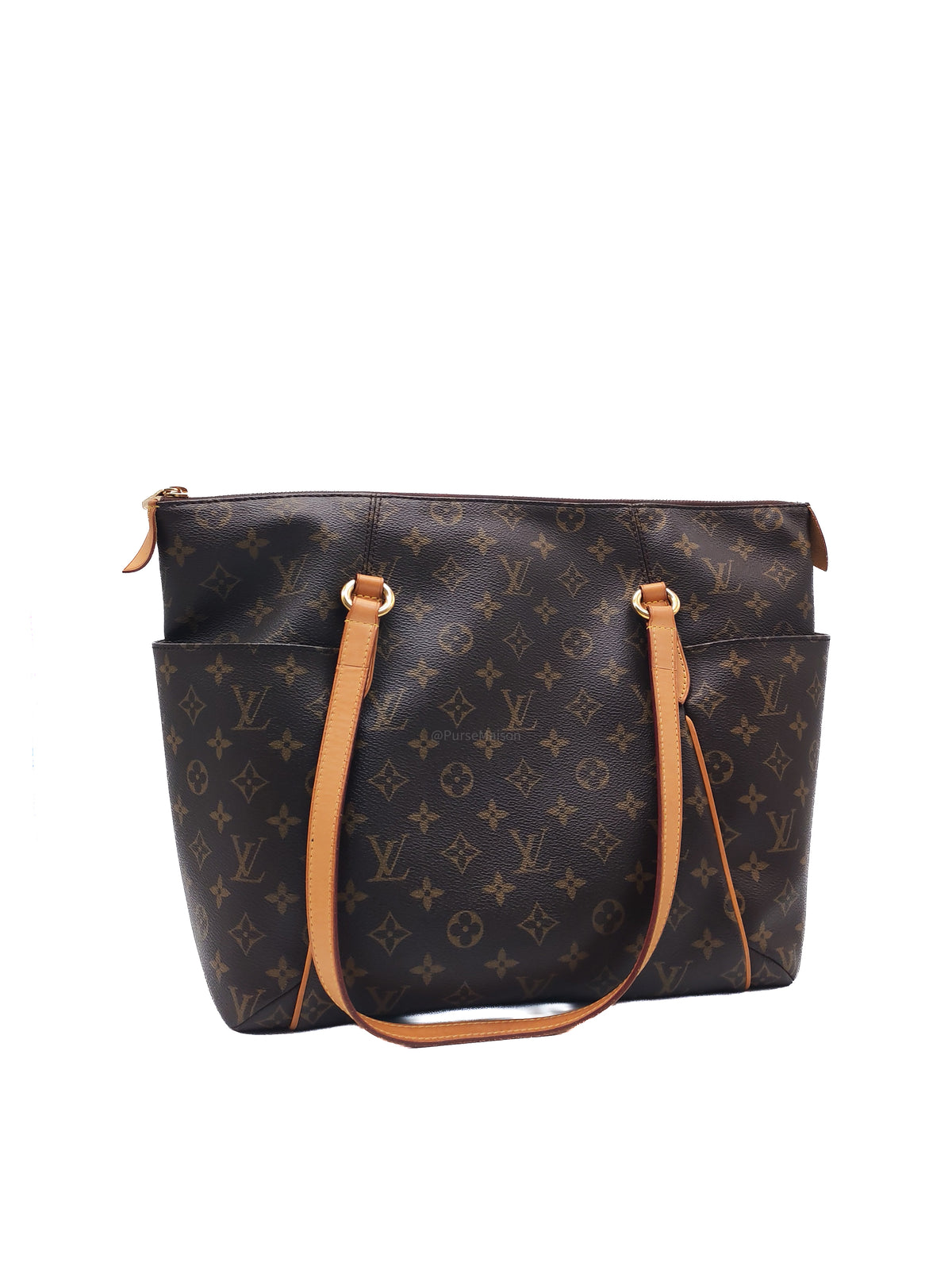 Louis Vuitton Totally MM Shoulder Bag in Monogram Canvas and Gold Hardware (Datecode: FL1180) | Purse Maison Luxury Bags Shop