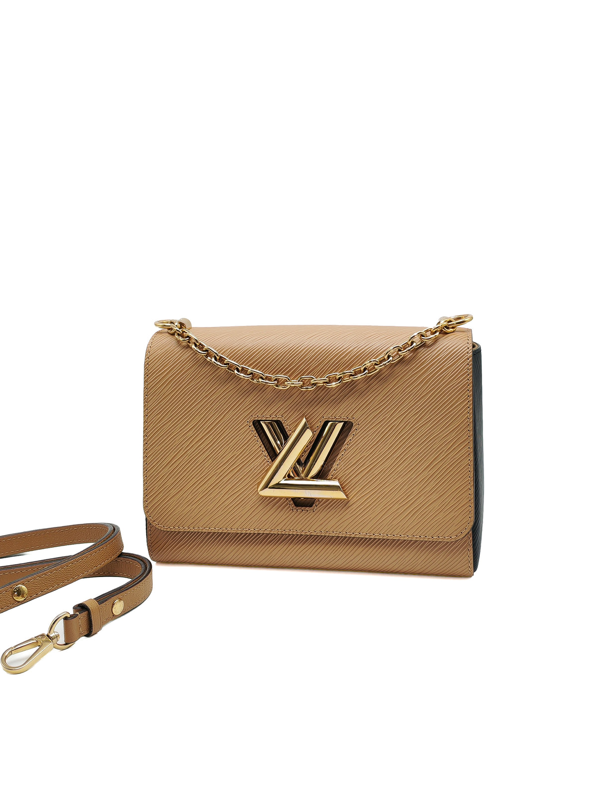 Louis Vuitton Twist MM in Camel Epi Leather and Gold Hardware (Datecode: SR4178)