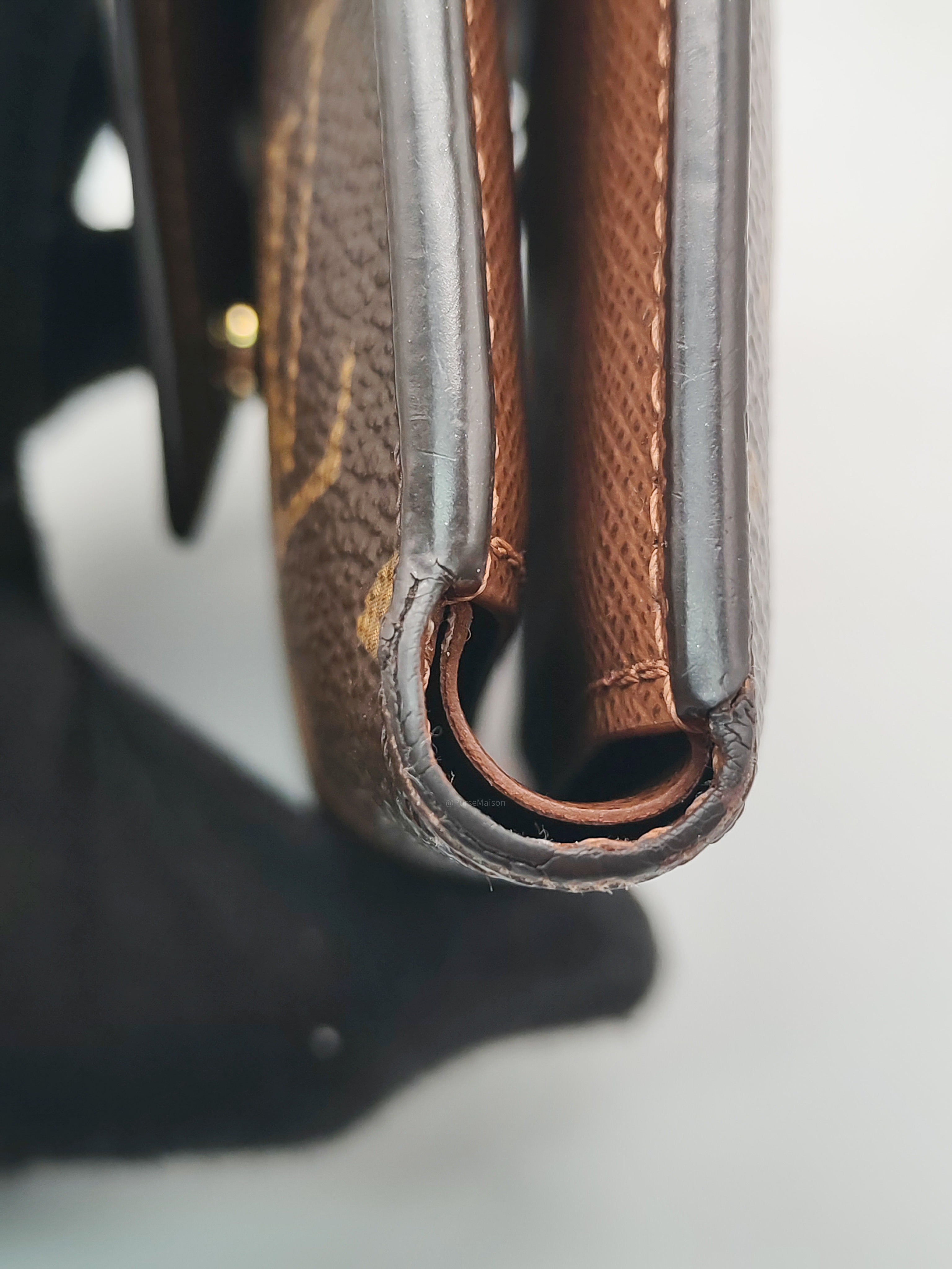 Louis Vuitton Victorine Wallet in Monogram Canvas (Microchip)