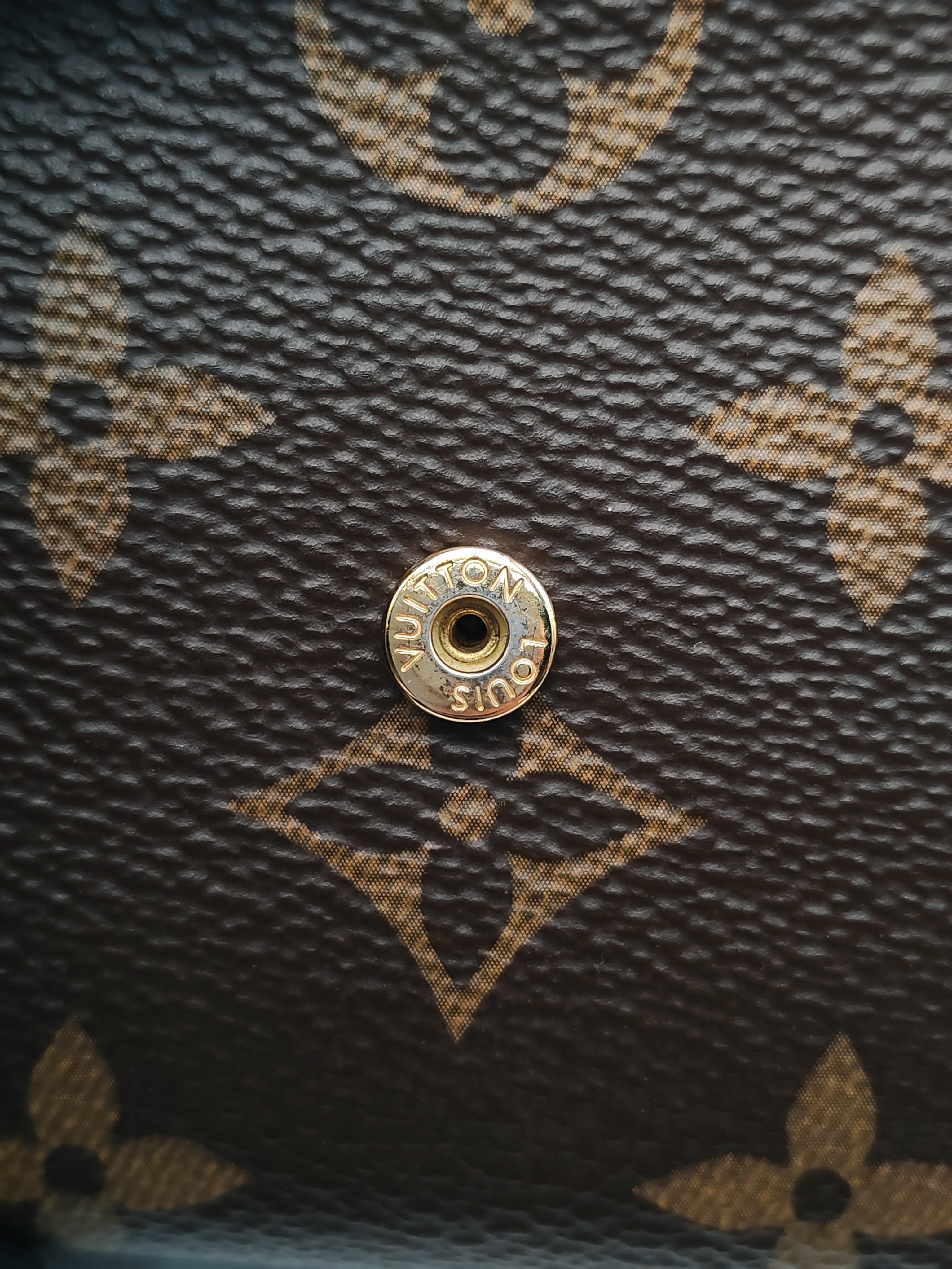 Louis Vuitton Victorine Wallet in Monogram Canvas (Microchip)