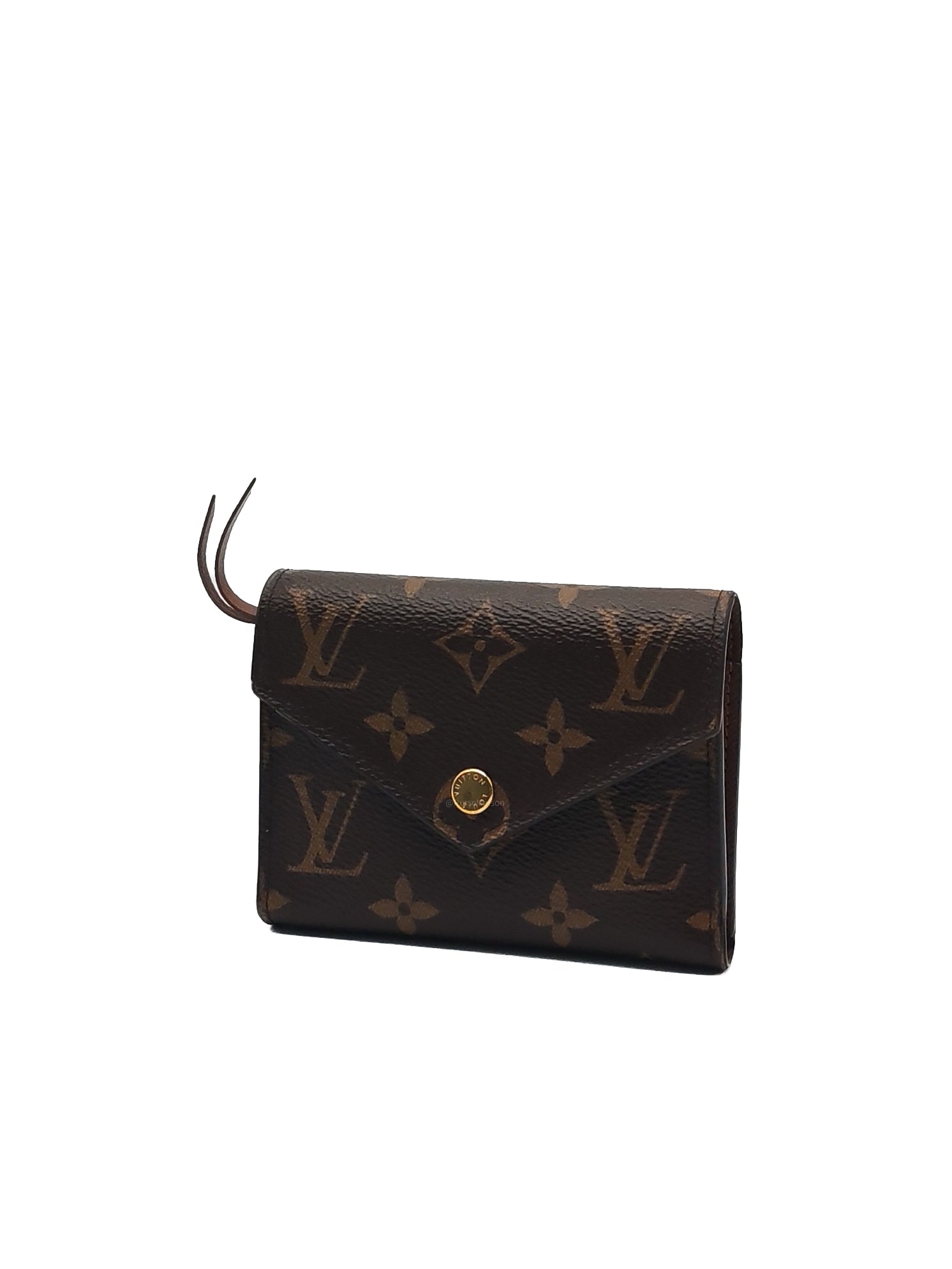 Louis Vuitton Victorine Wallet in Monogram Canvas (Microchip)