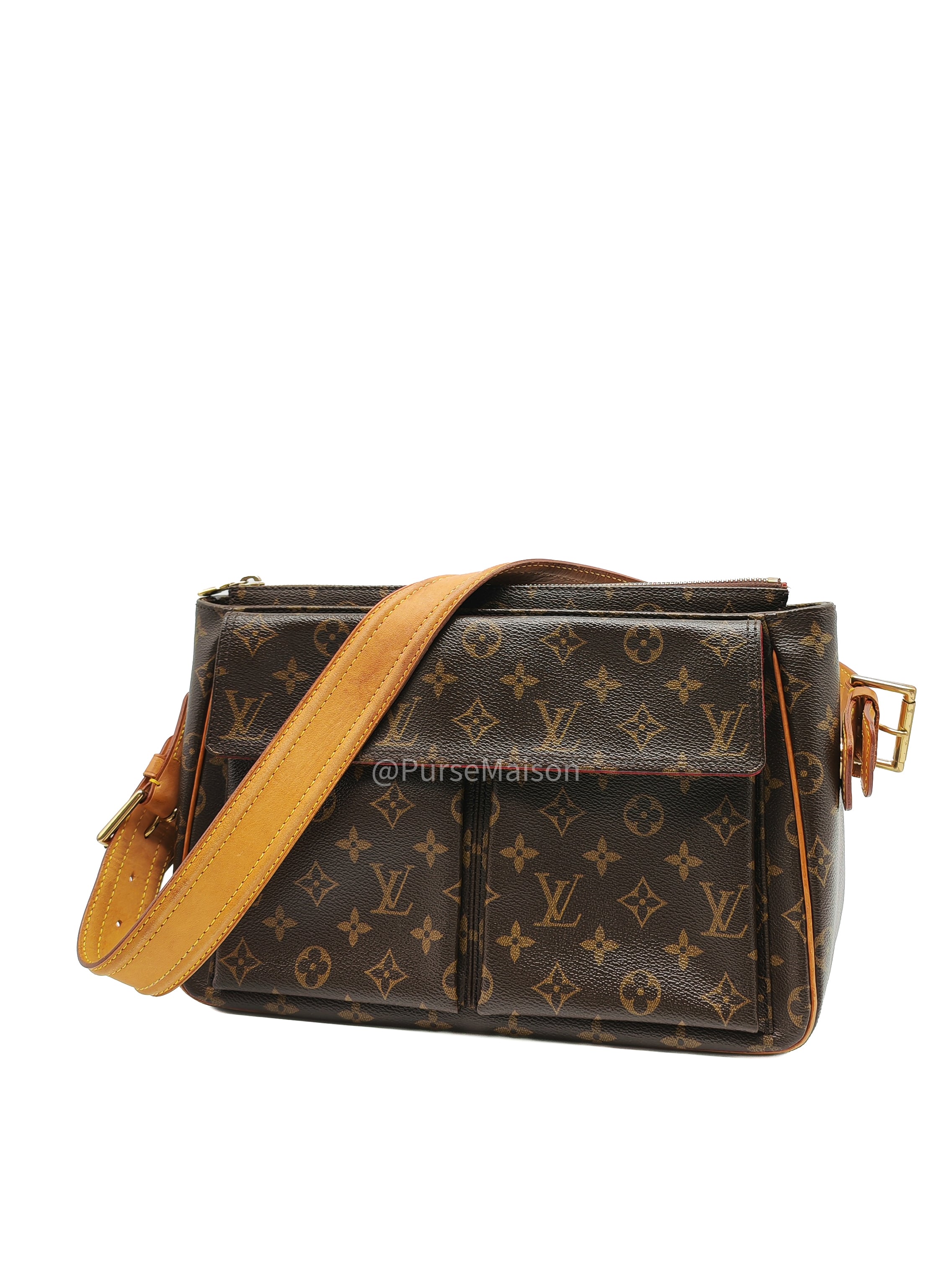 Louis Vuitton Viva-Cite GM in Monogram Canvas and Gold Hardware (Datecode: AR0045)