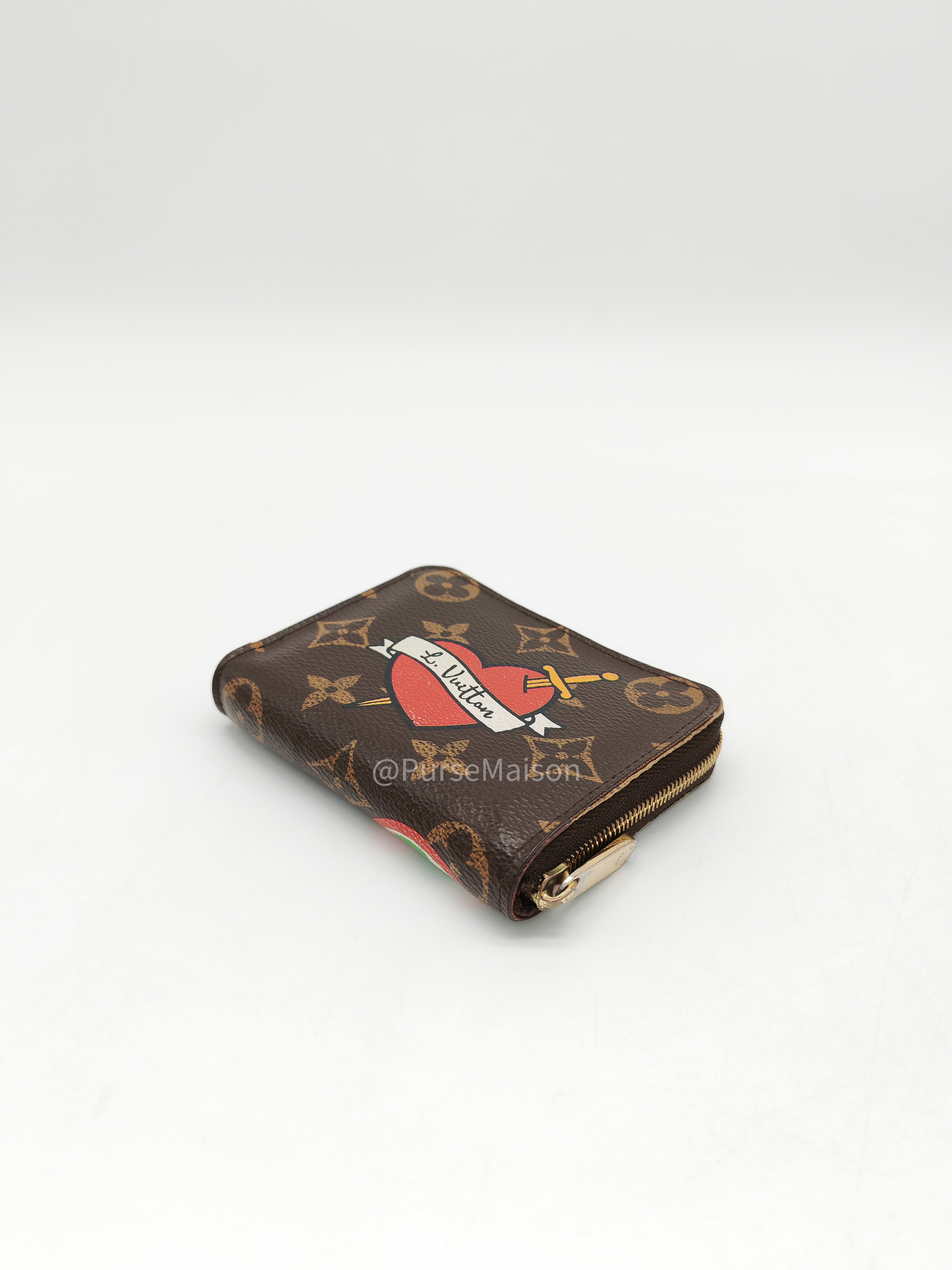 Louis Vuitton Zippy Coin Purse in Monogram Patches Collection Canvas
