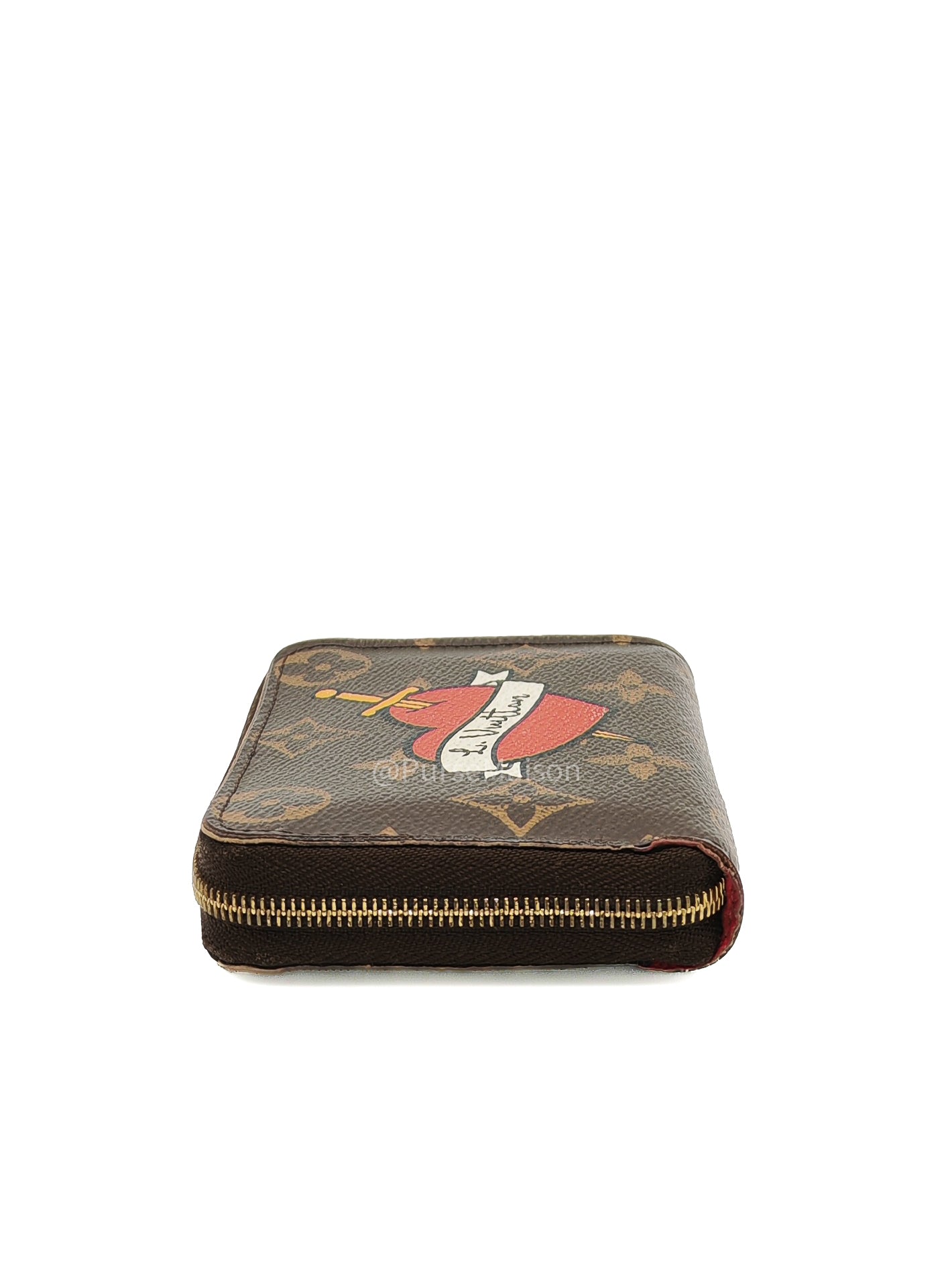 Louis Vuitton Zippy Coin Purse in Monogram Patches Collection Canvas