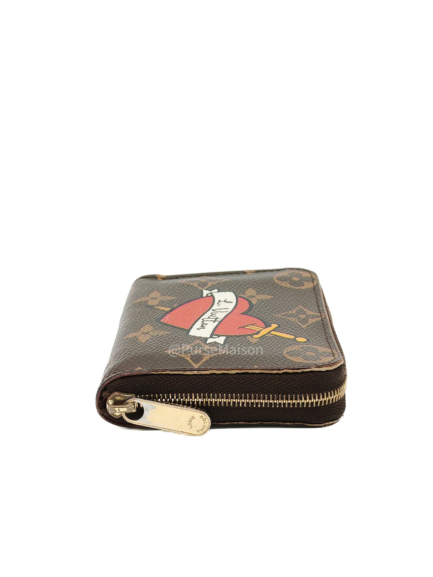 Louis Vuitton Zippy Coin Purse in Monogram Patches Collection Canvas
