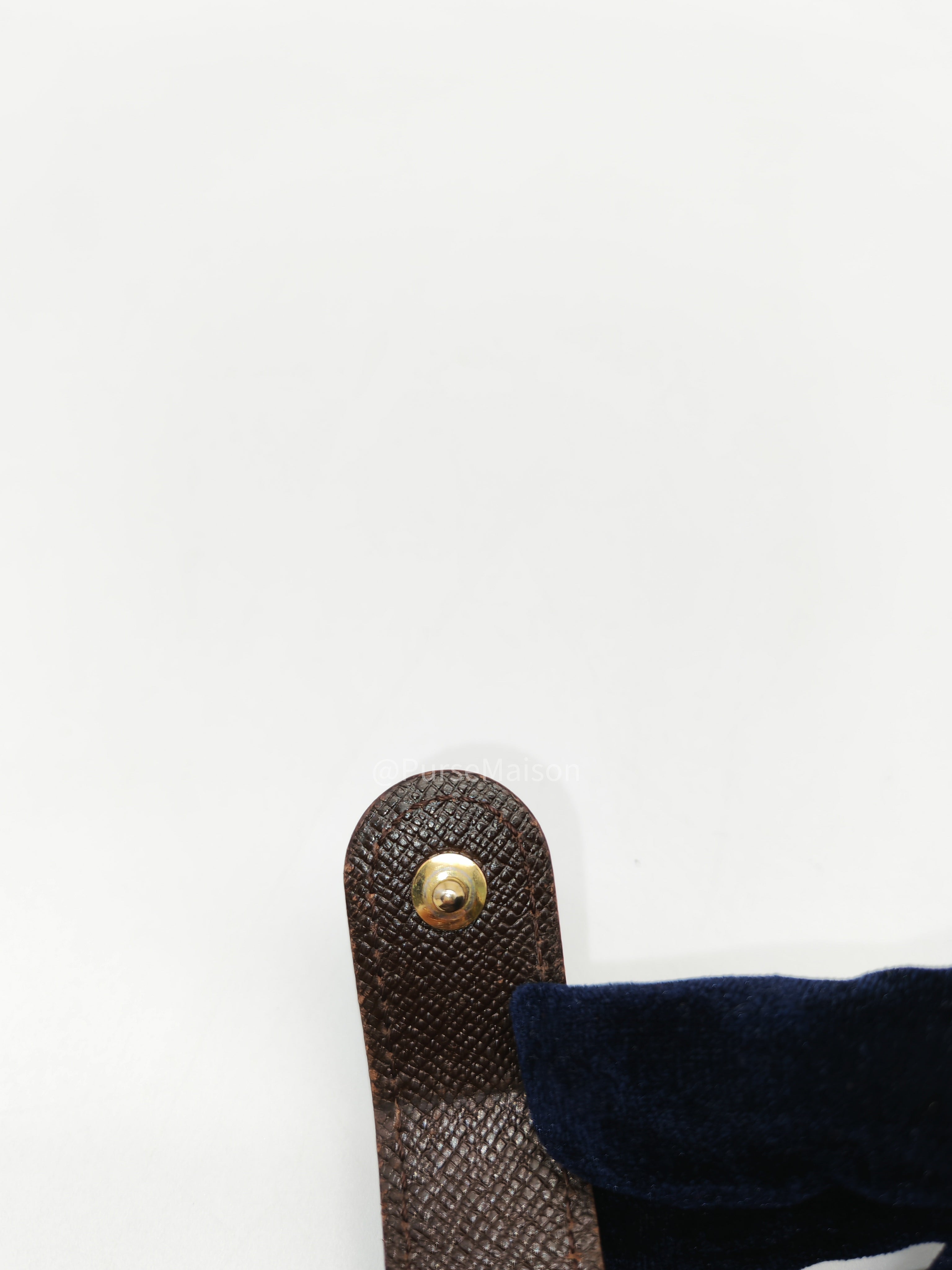 Louis Vuitton Small Ring Agenda Cove PM Damier Ebene Canvas (Date Code: CA0978)