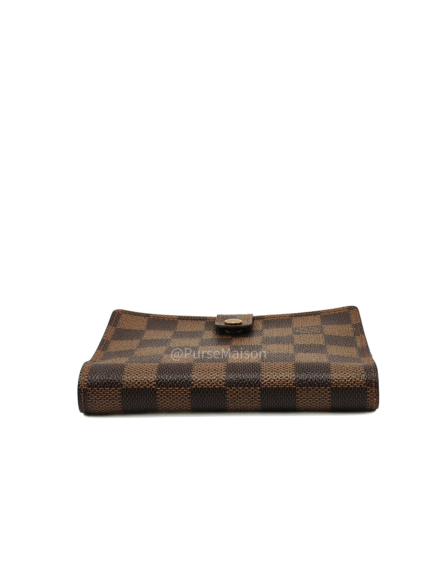 Louis Vuitton Small Ring Agenda Cove PM Damier Ebene Canvas (Date Code: CA0978)