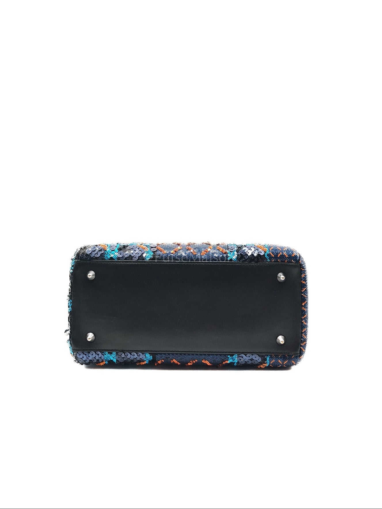 Lady Dior Medium Limited Edition Sequin-Embellished Shoulder Bag