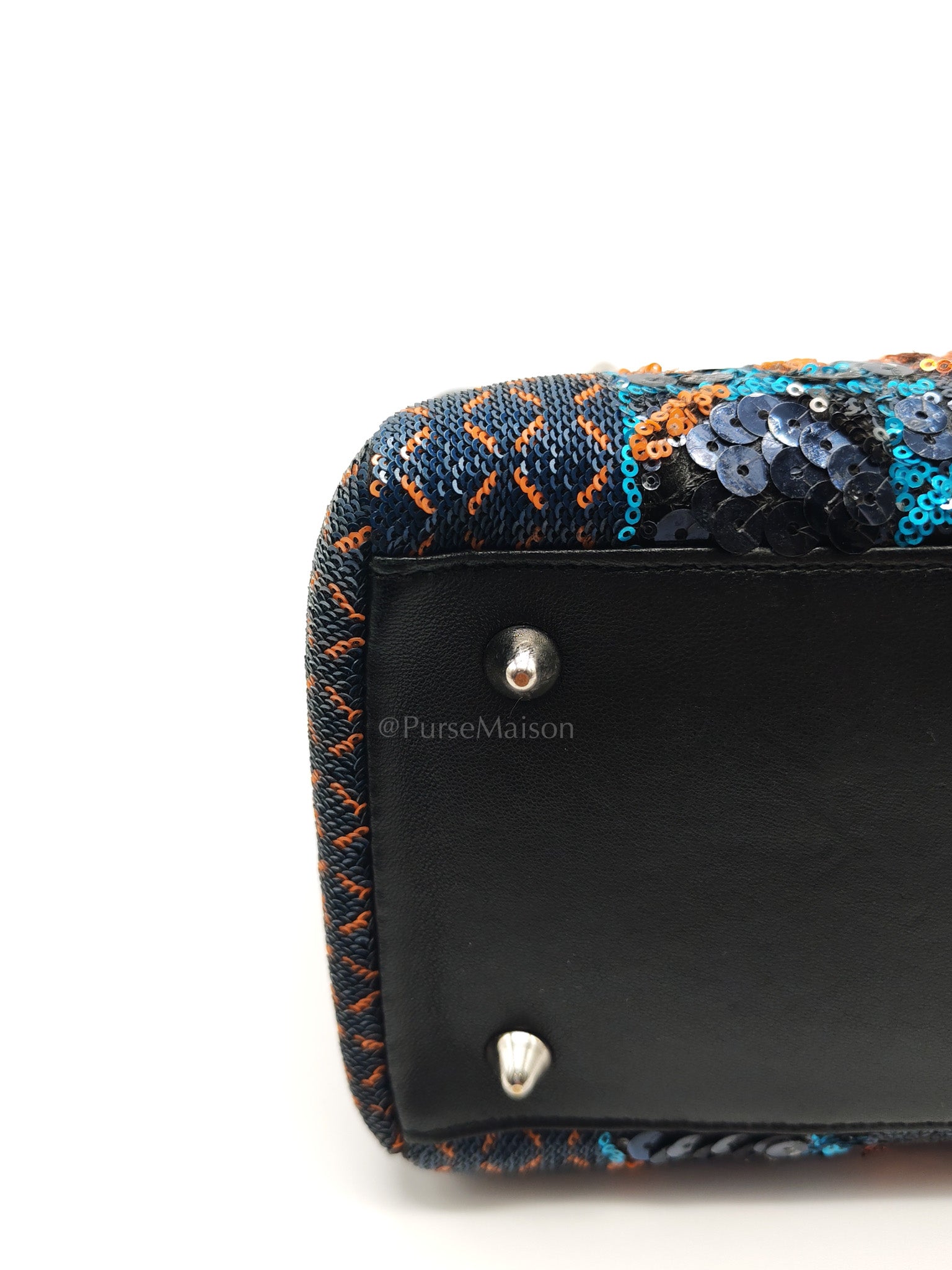 Lady Dior Medium Limited Edition Sequin-Embellished Shoulder Bag