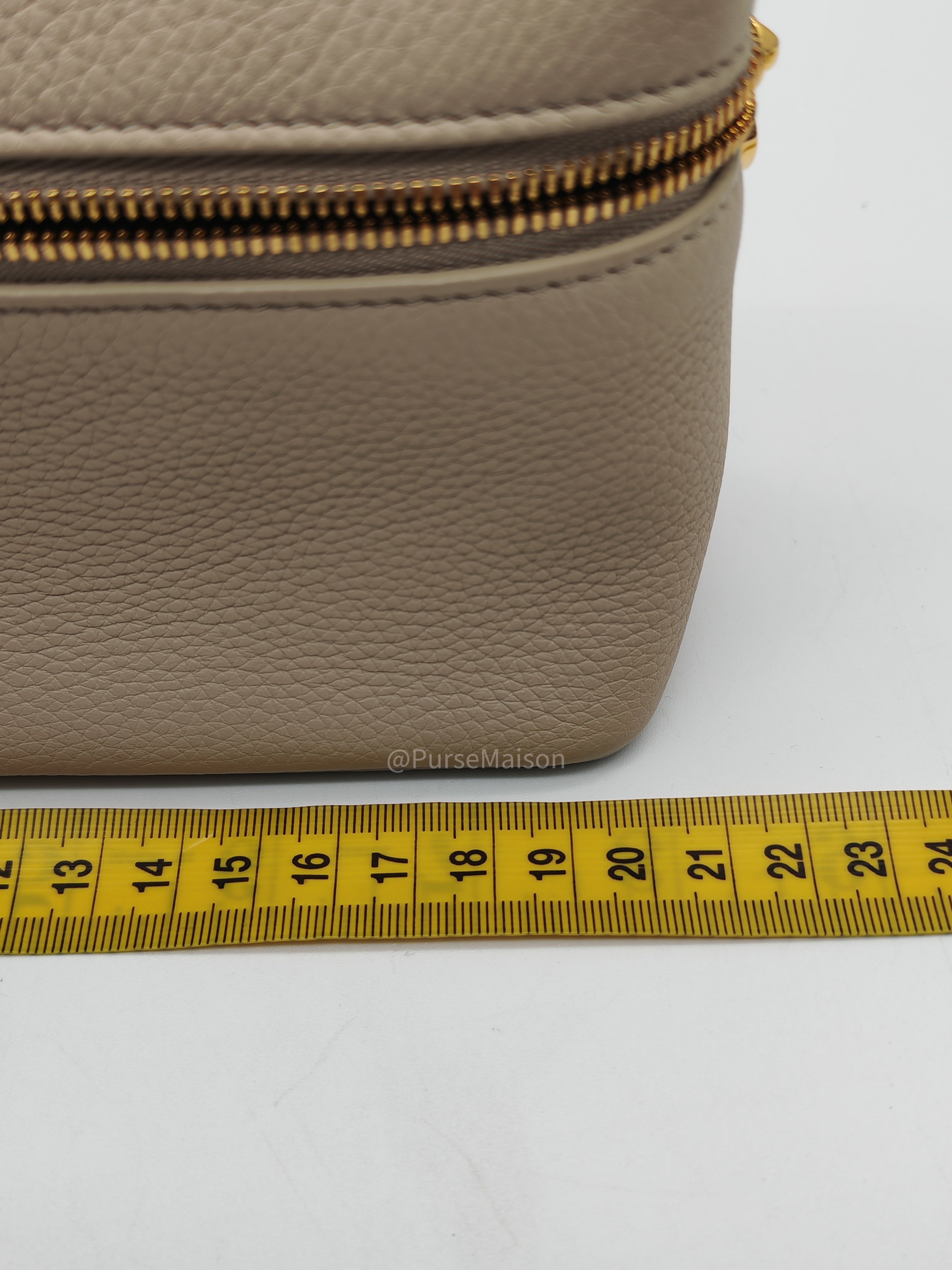 Loro Piana Extra Pocket L19 in Whisper White/Sun Gold Tender Calfskin Leather